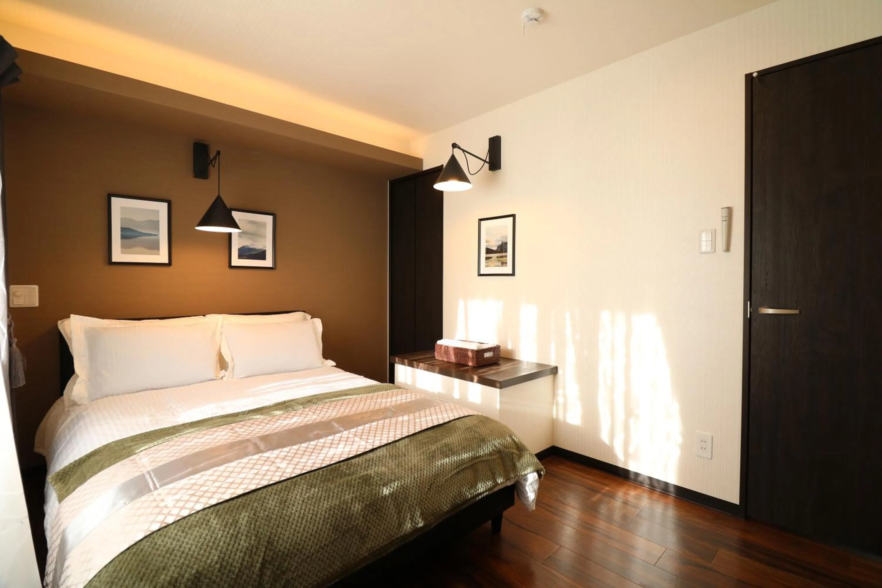 Bed in One's Villa Sapporo