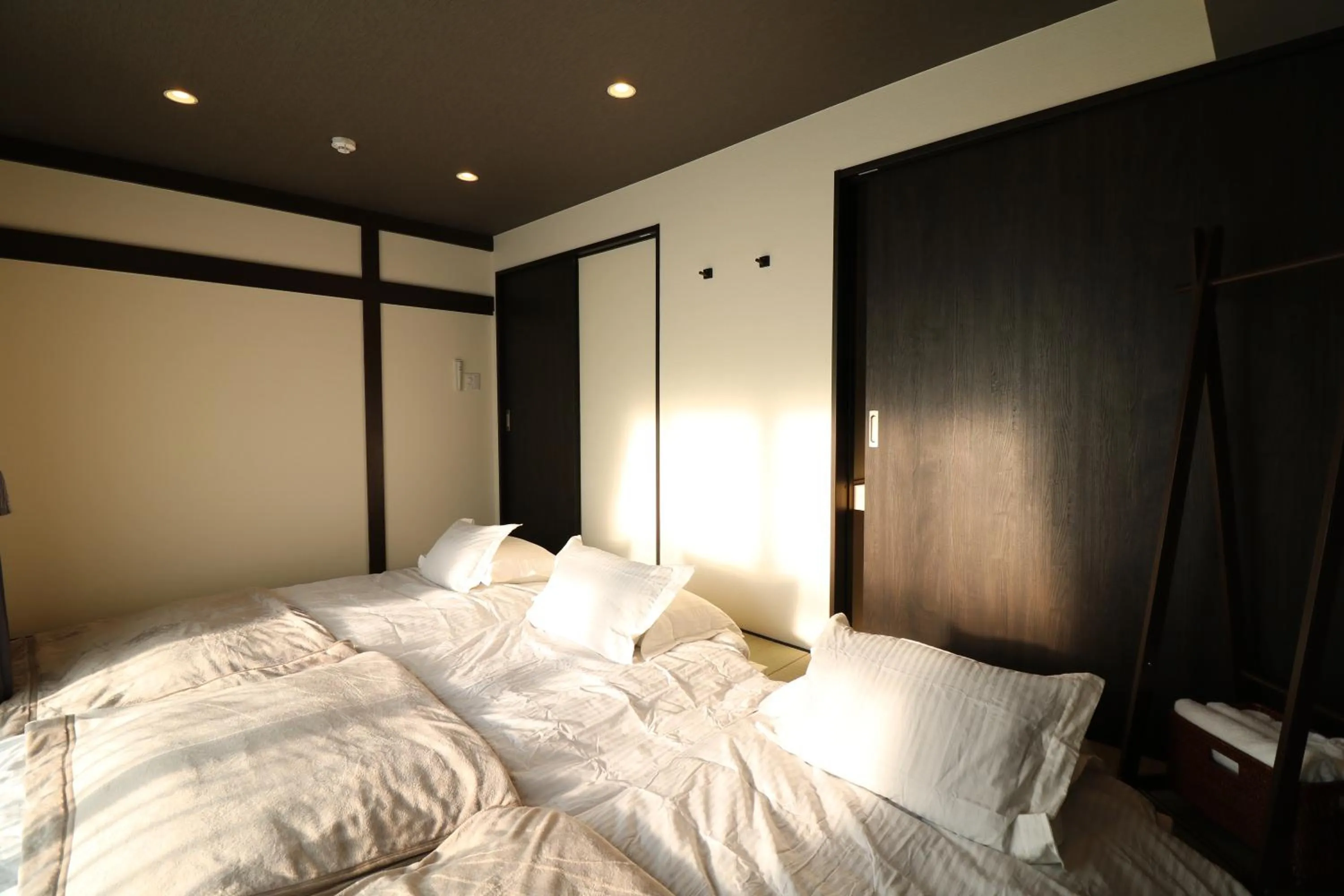 Bed in One's Villa Sapporo