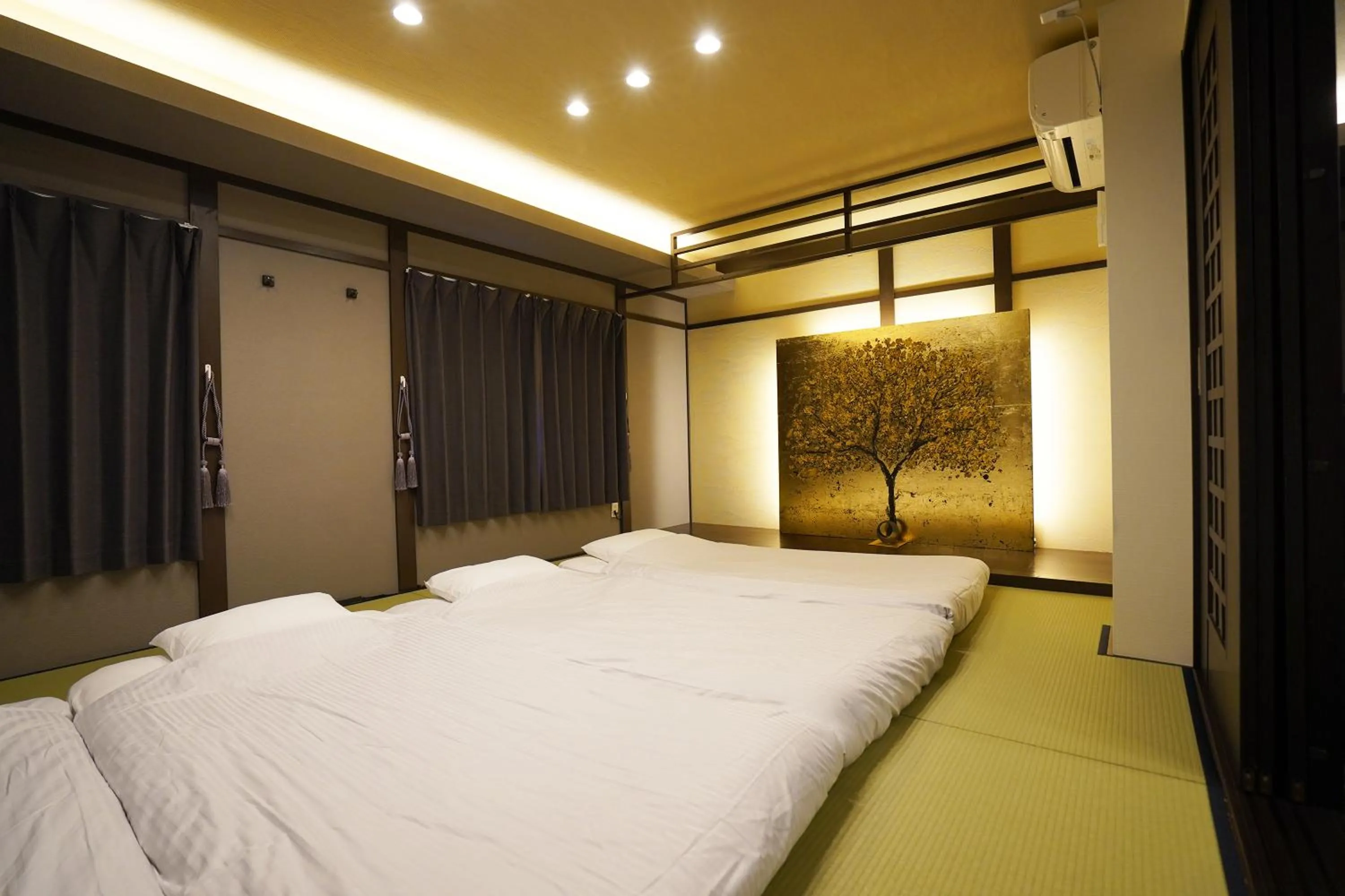 Bed in One's Villa Sapporo
