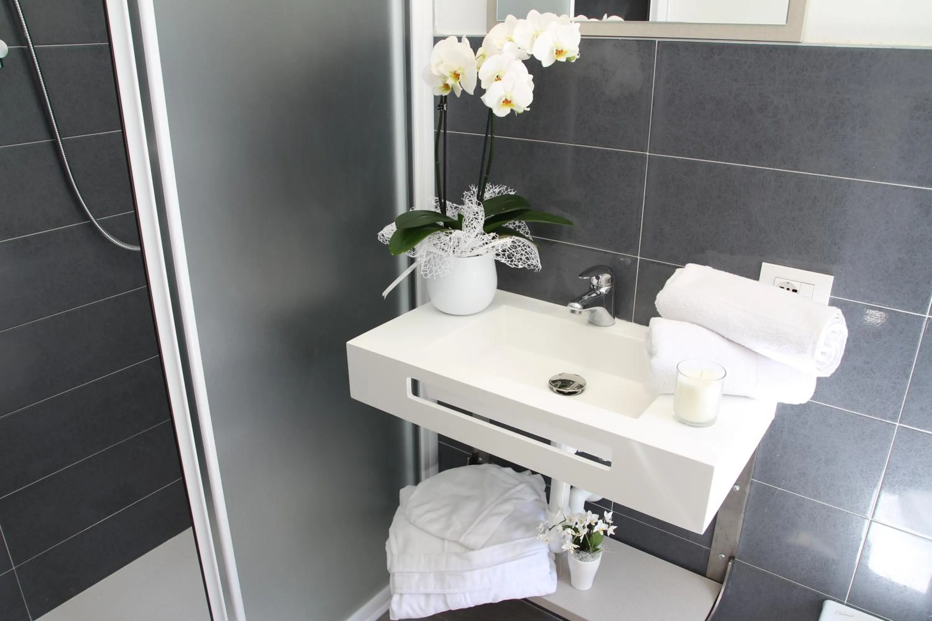 Shower in Hotel Arena