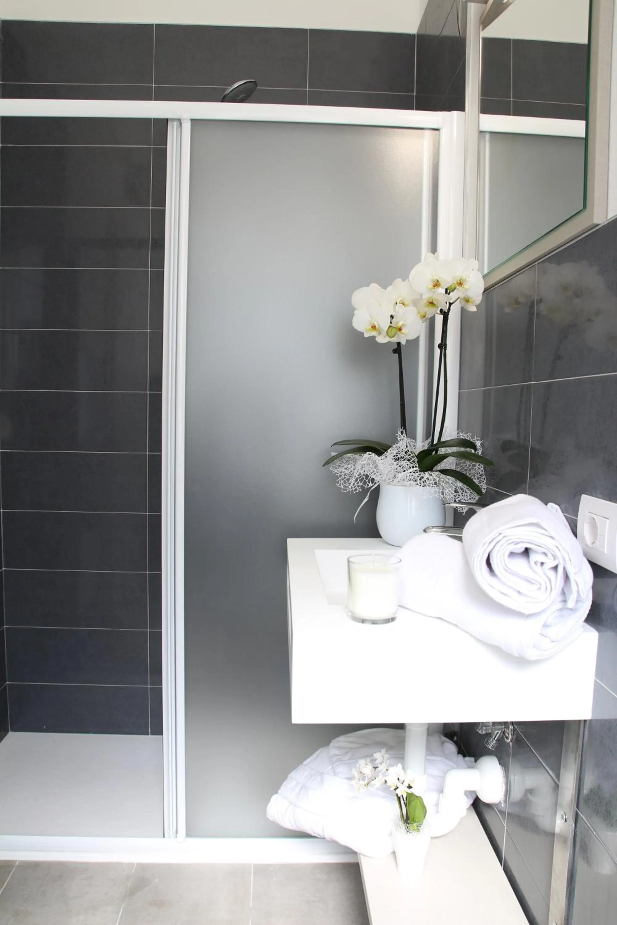 Shower in Hotel Arena