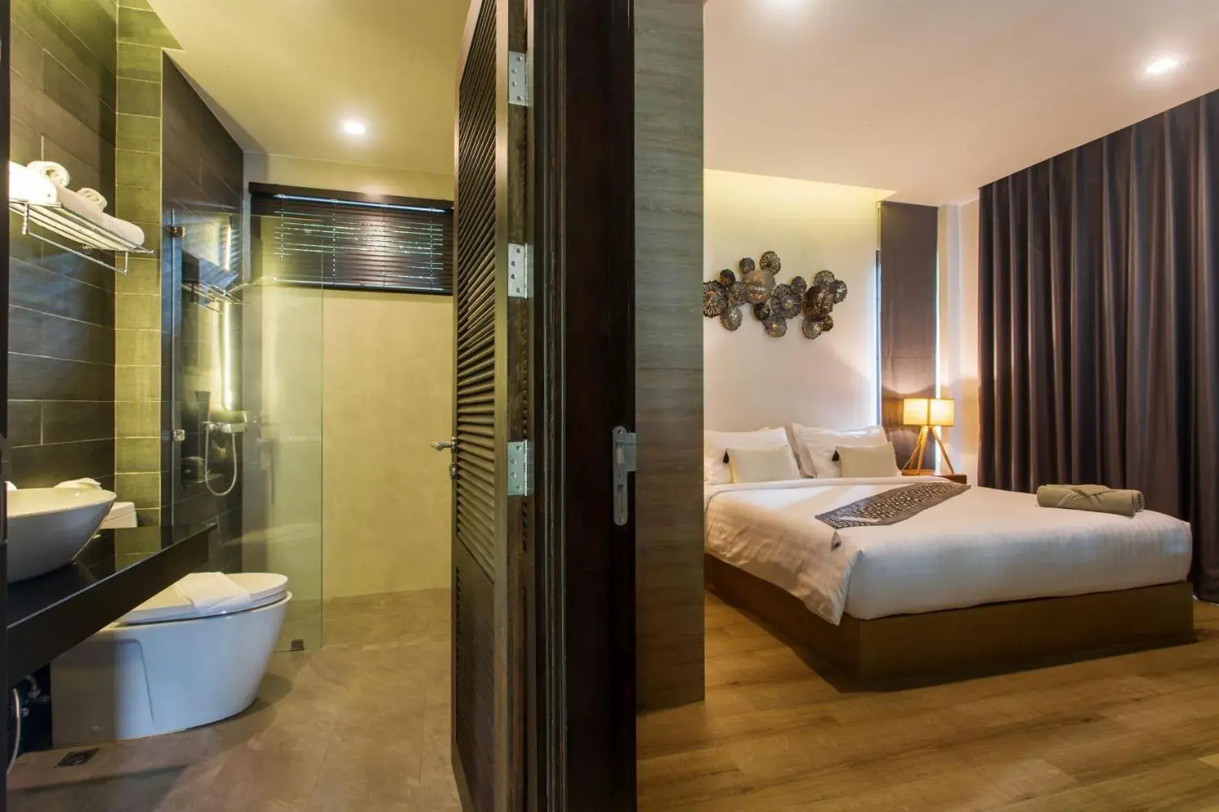 Bed in CHUZ Villas Samui SHA Plus Bed in CHUZ Villas Samui SHA Plus