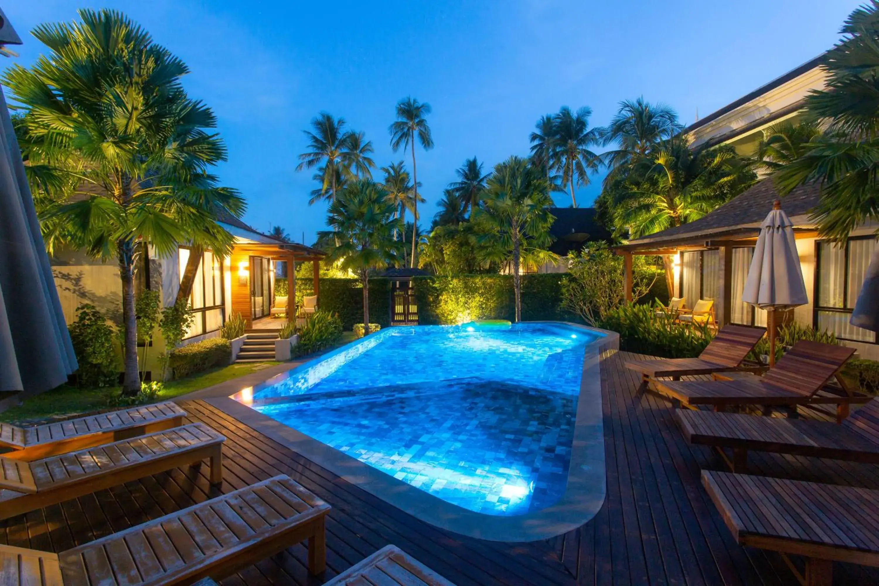 Swimming pool in CHUZ Villas Samui SHA Plus Swimming pool in CHUZ Villas Samui SHA Plus