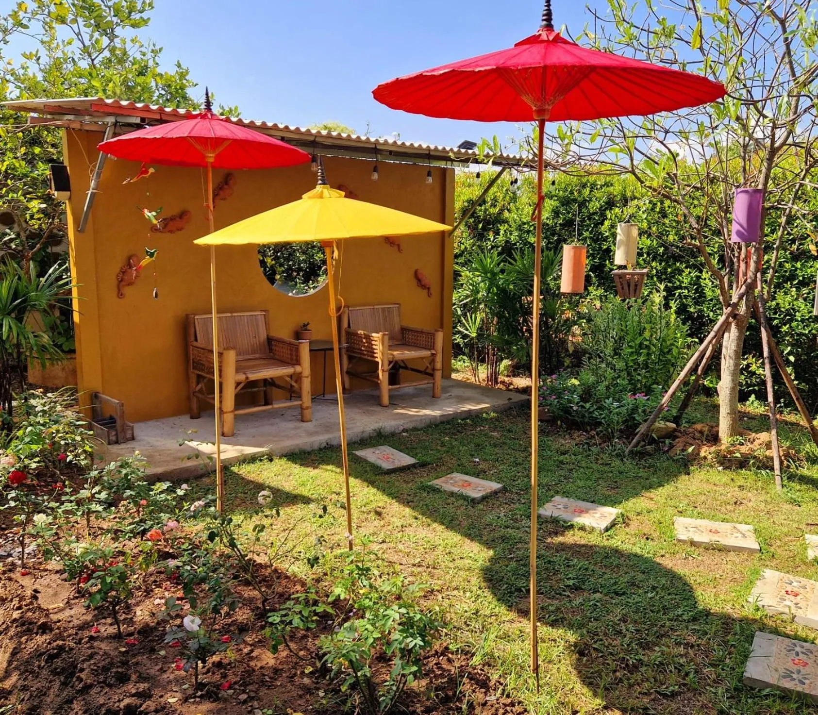 Garden in Phoo Na Resort