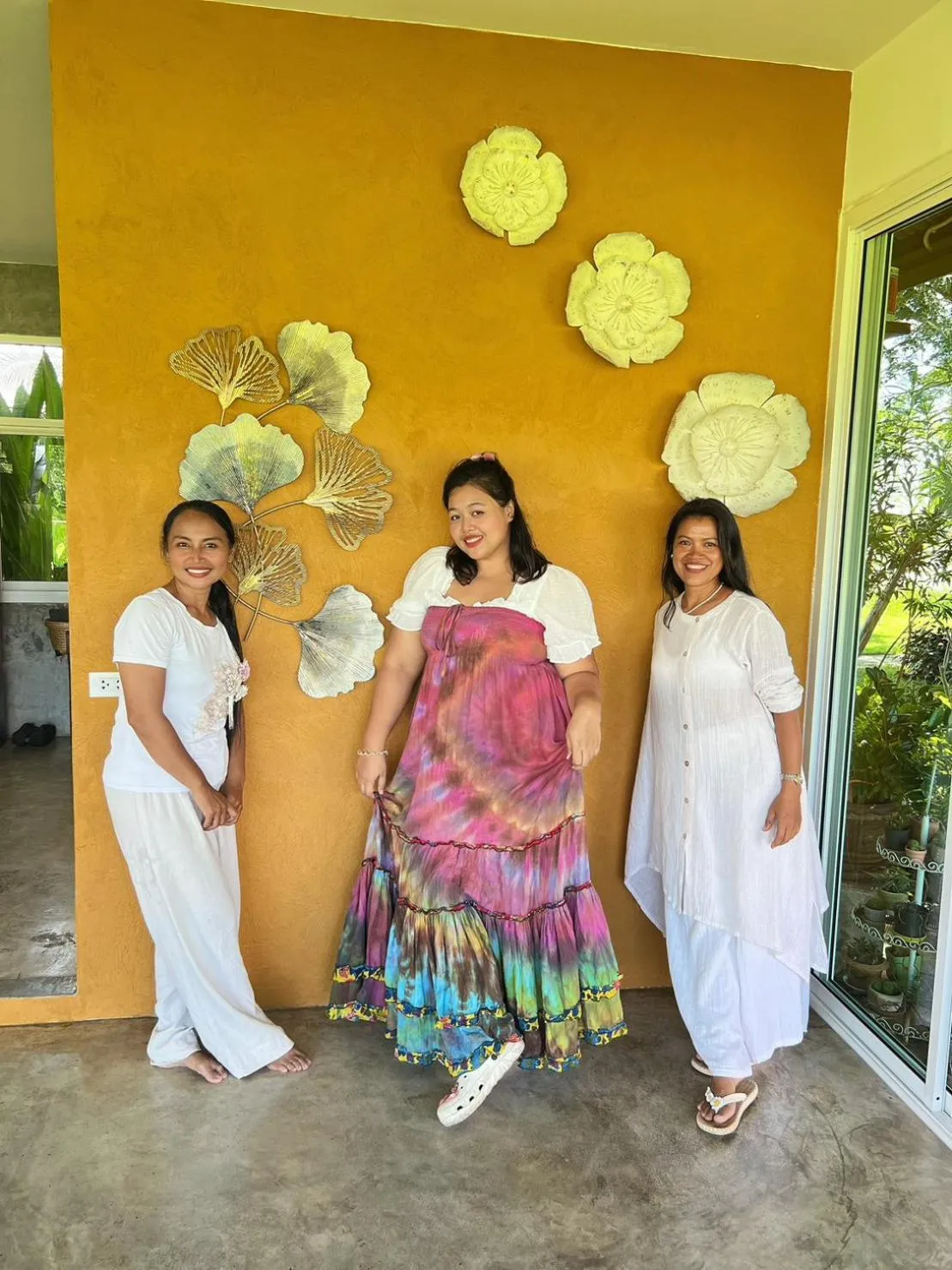 group of guests in Phoo Na Resort