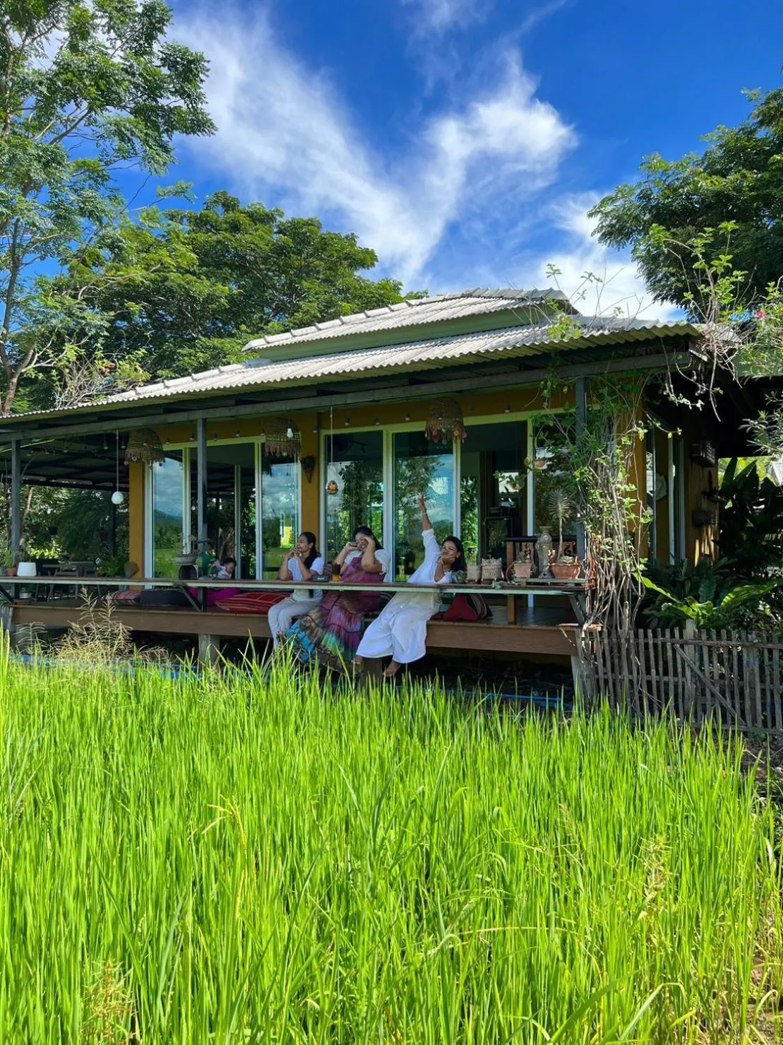 Garden in Phoo Na Resort