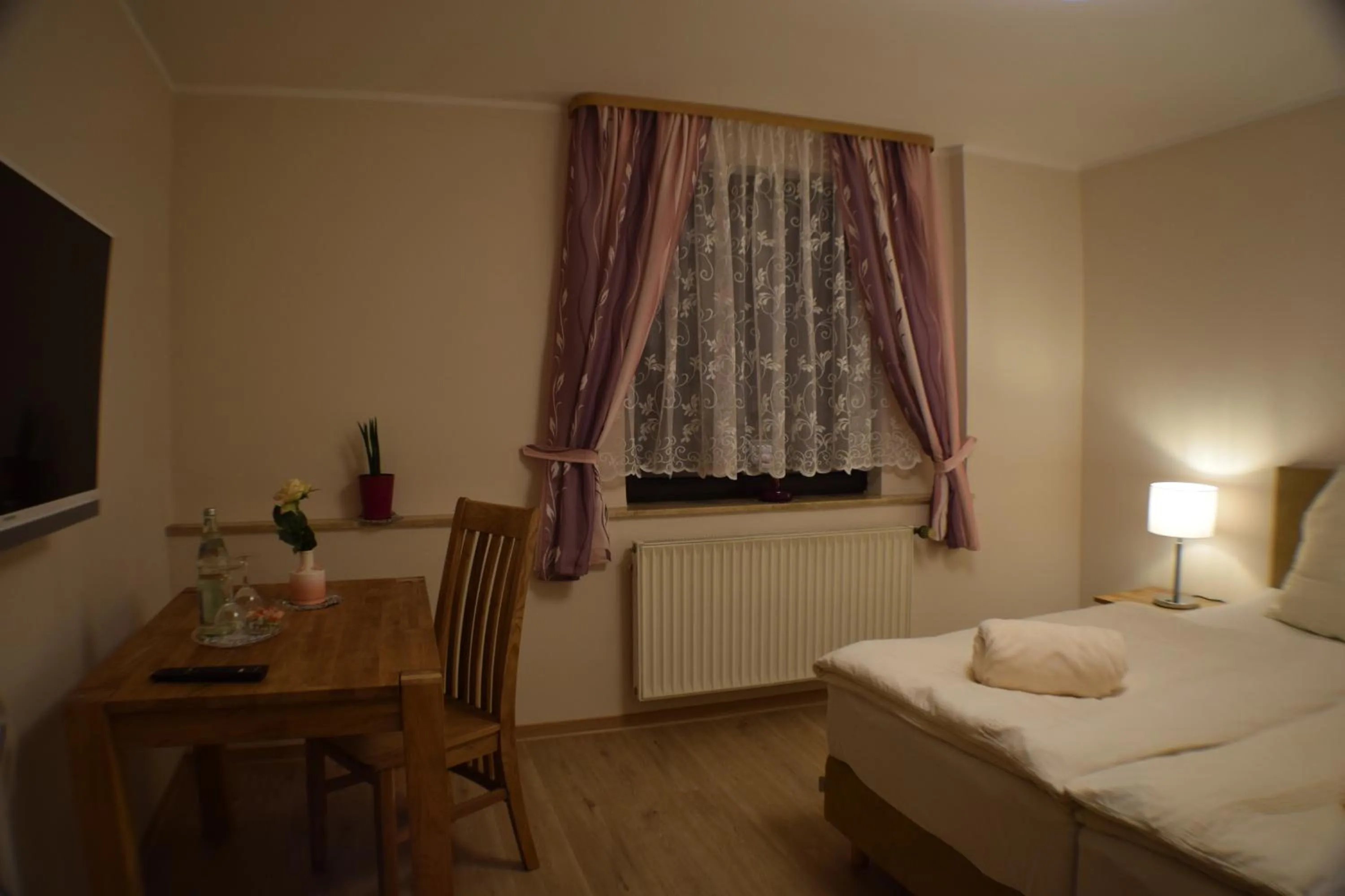 Photo of the whole room, Bed in Hotel Bürgergesellschaft