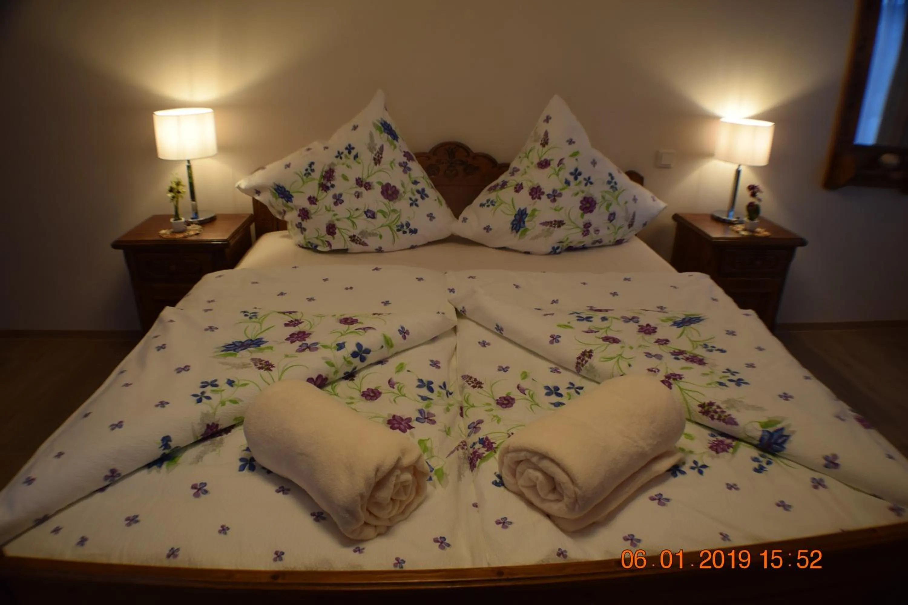 Photo of the whole room, Bed in Hotel Bürgergesellschaft