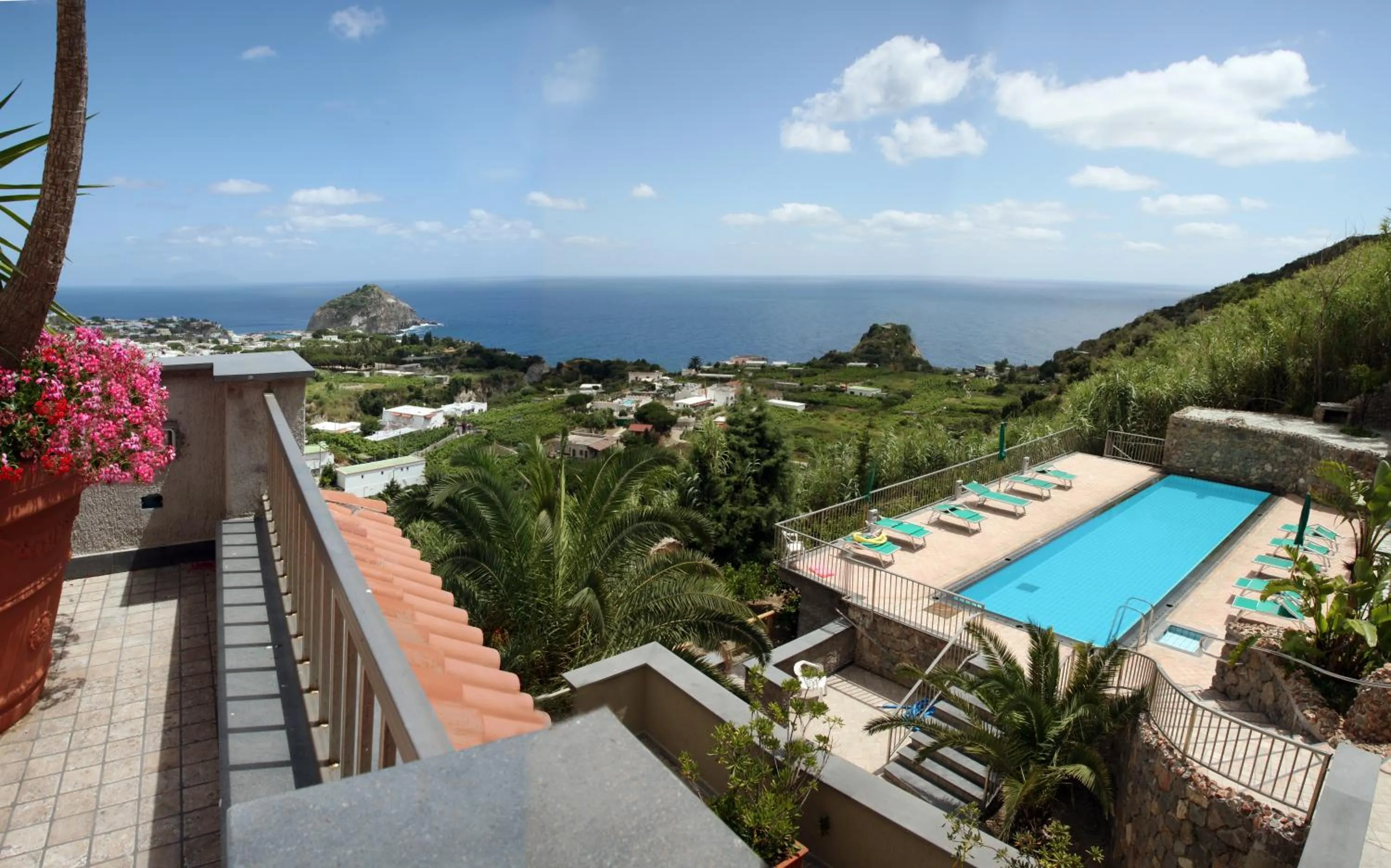 Natural landscape in Punta Chiarito Resort