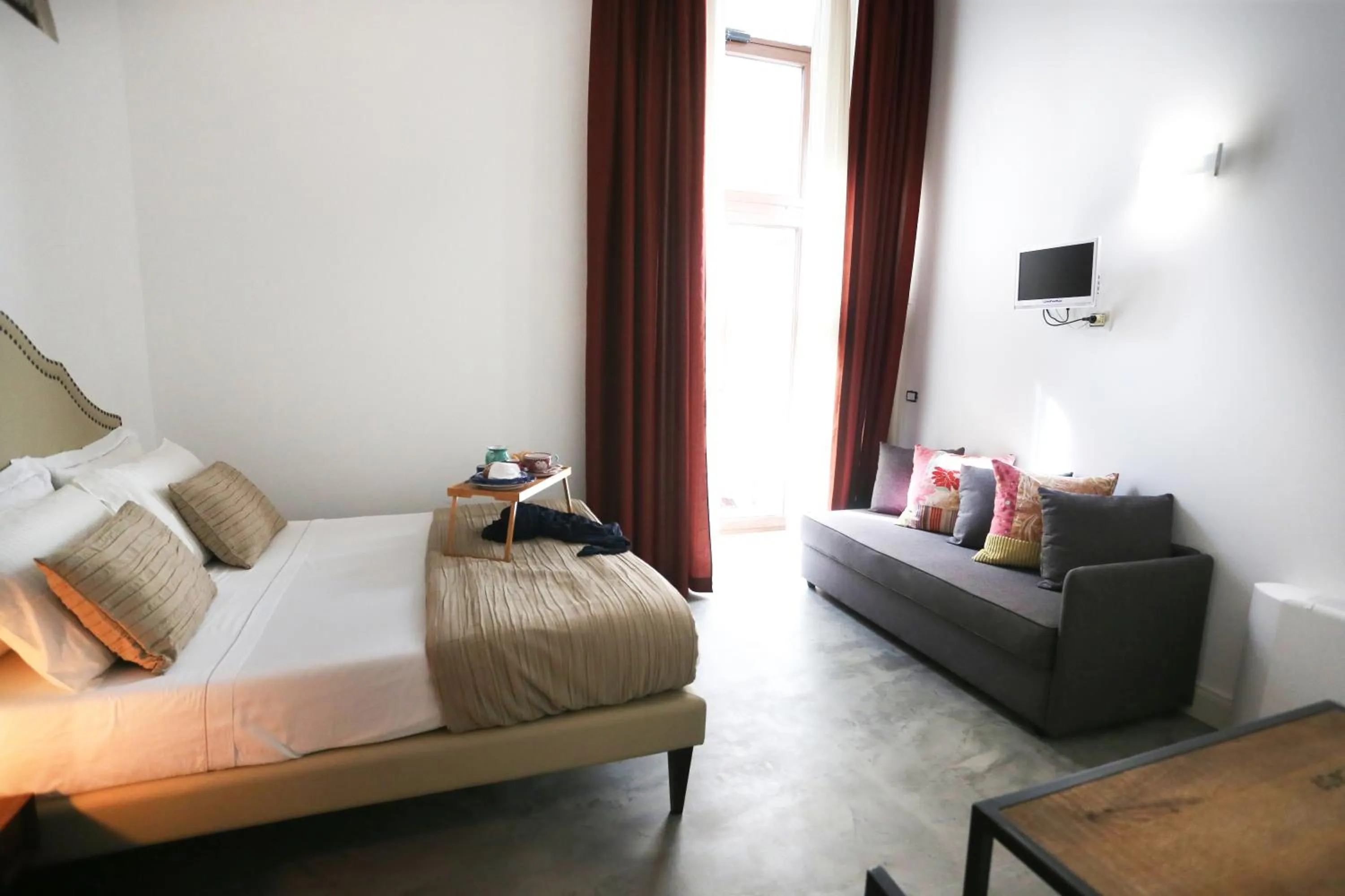 Bed in B&B Salerno al Duomo