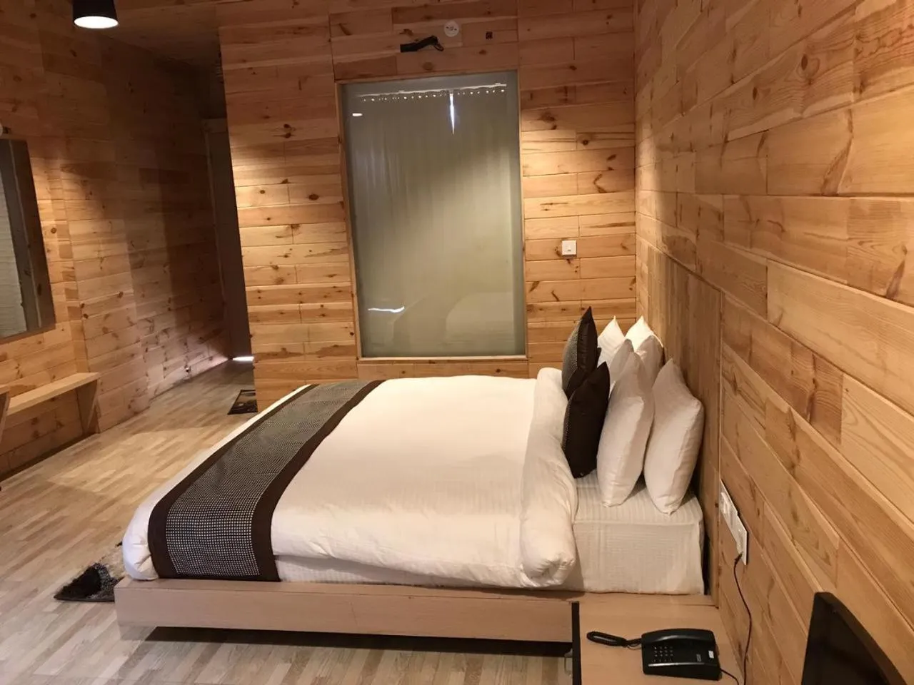 Bed in The Darien Resort