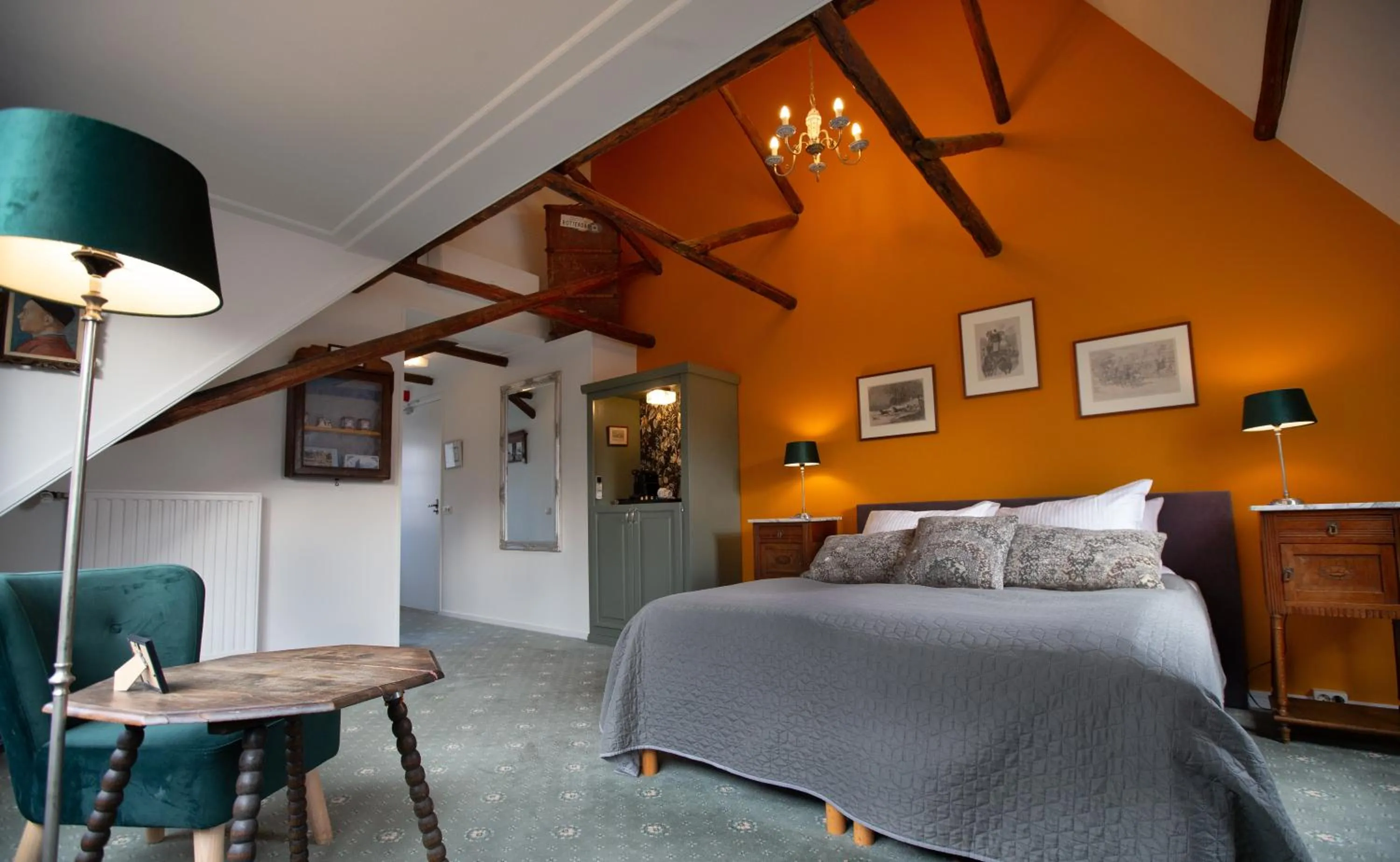 Bed in Stadslogement De Oude Smidse Steenwijk