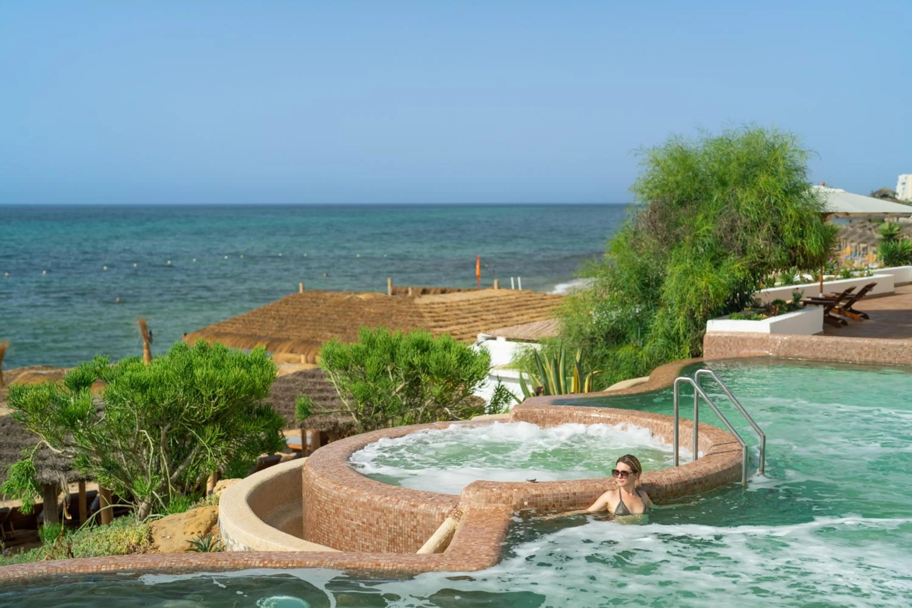 Hot Tub in Hotel Bel Azur Thalasso & Bungalows