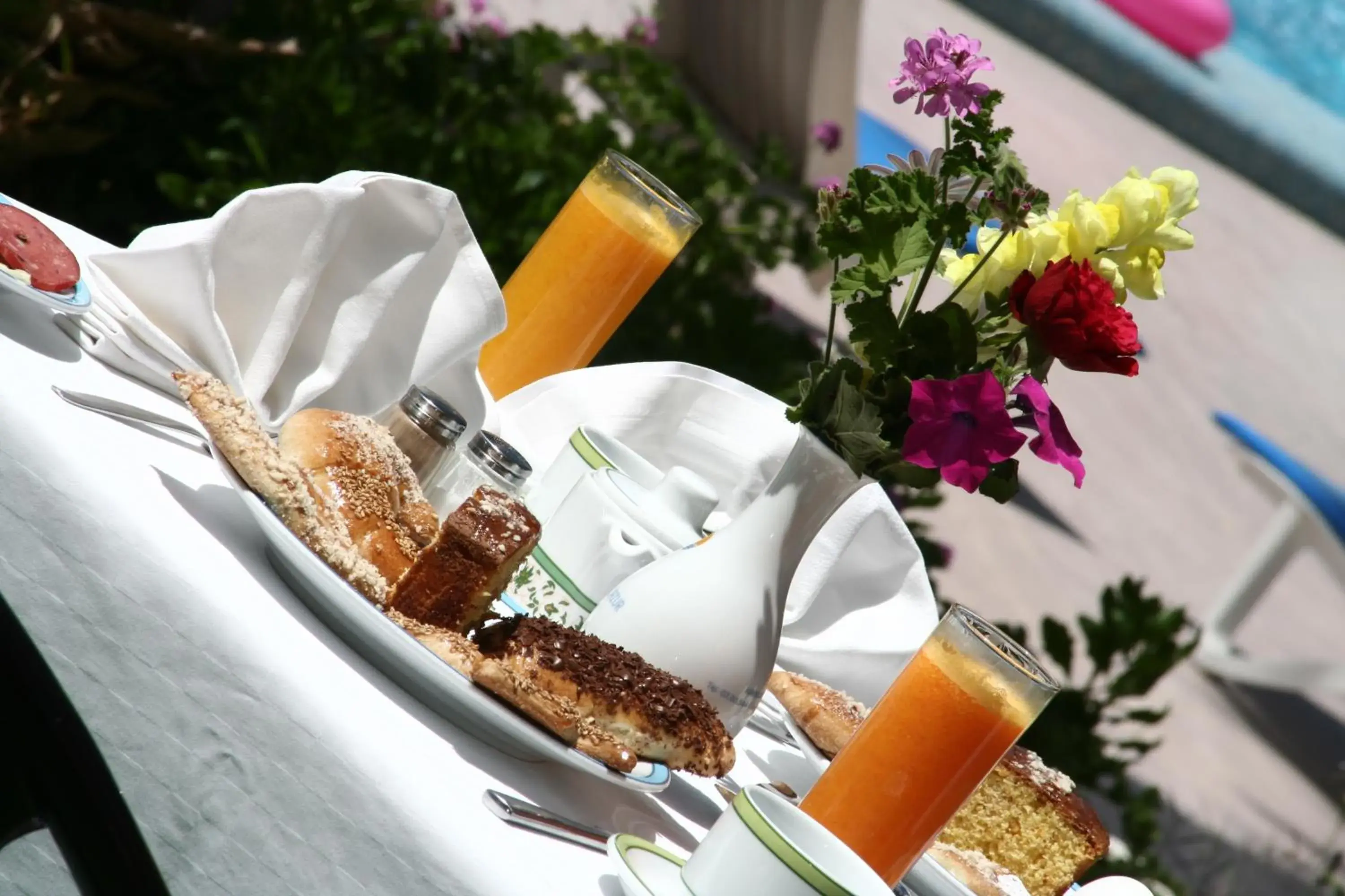 Breakfast in Hotel Bel Azur Thalasso & Bungalows Breakfast in Hotel Bel Azur Thalasso & Bungalows