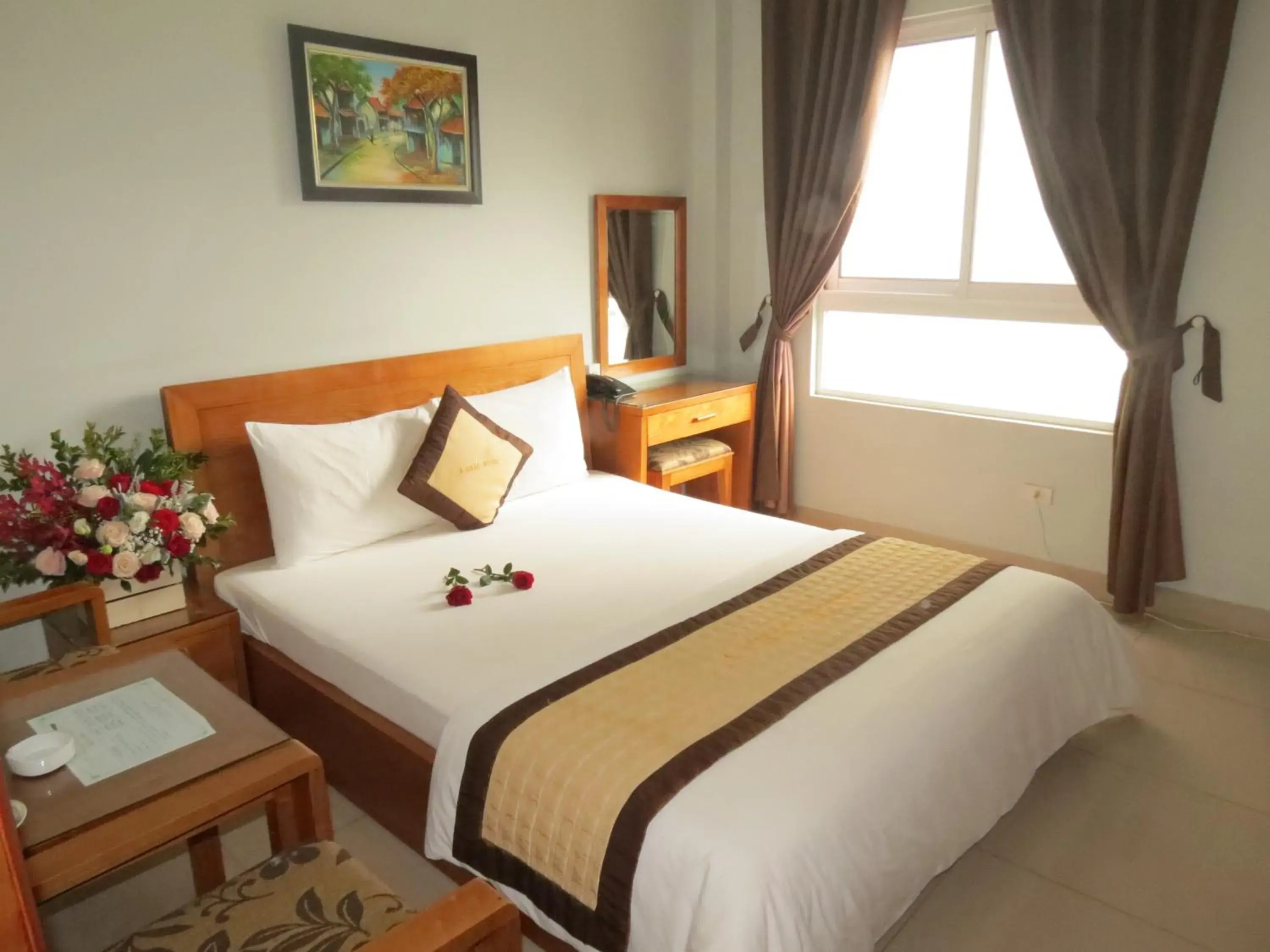 Bed in Green Hotel Bed in Green Hotel