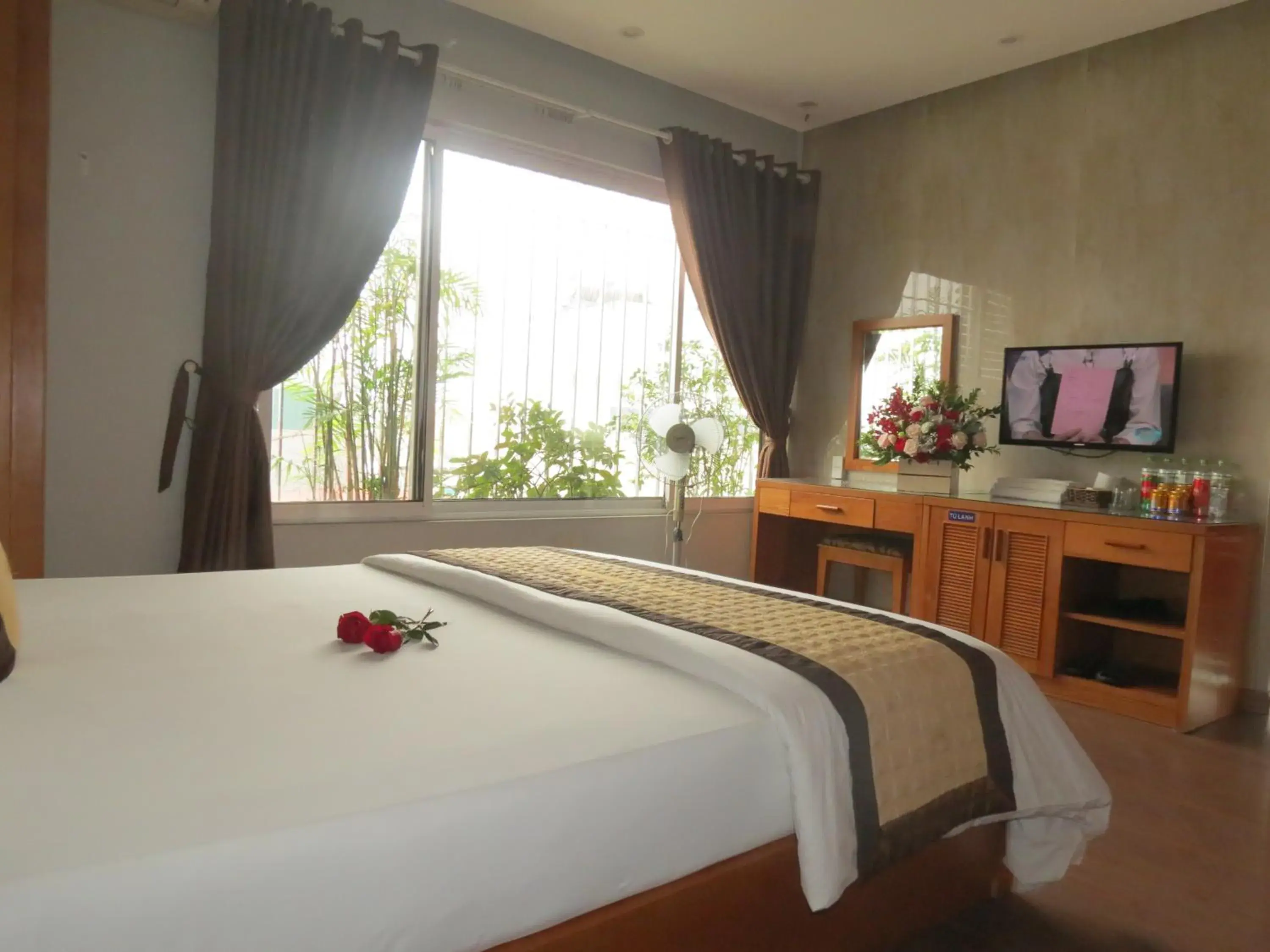 Bed in Green Hotel Bed in Green Hotel