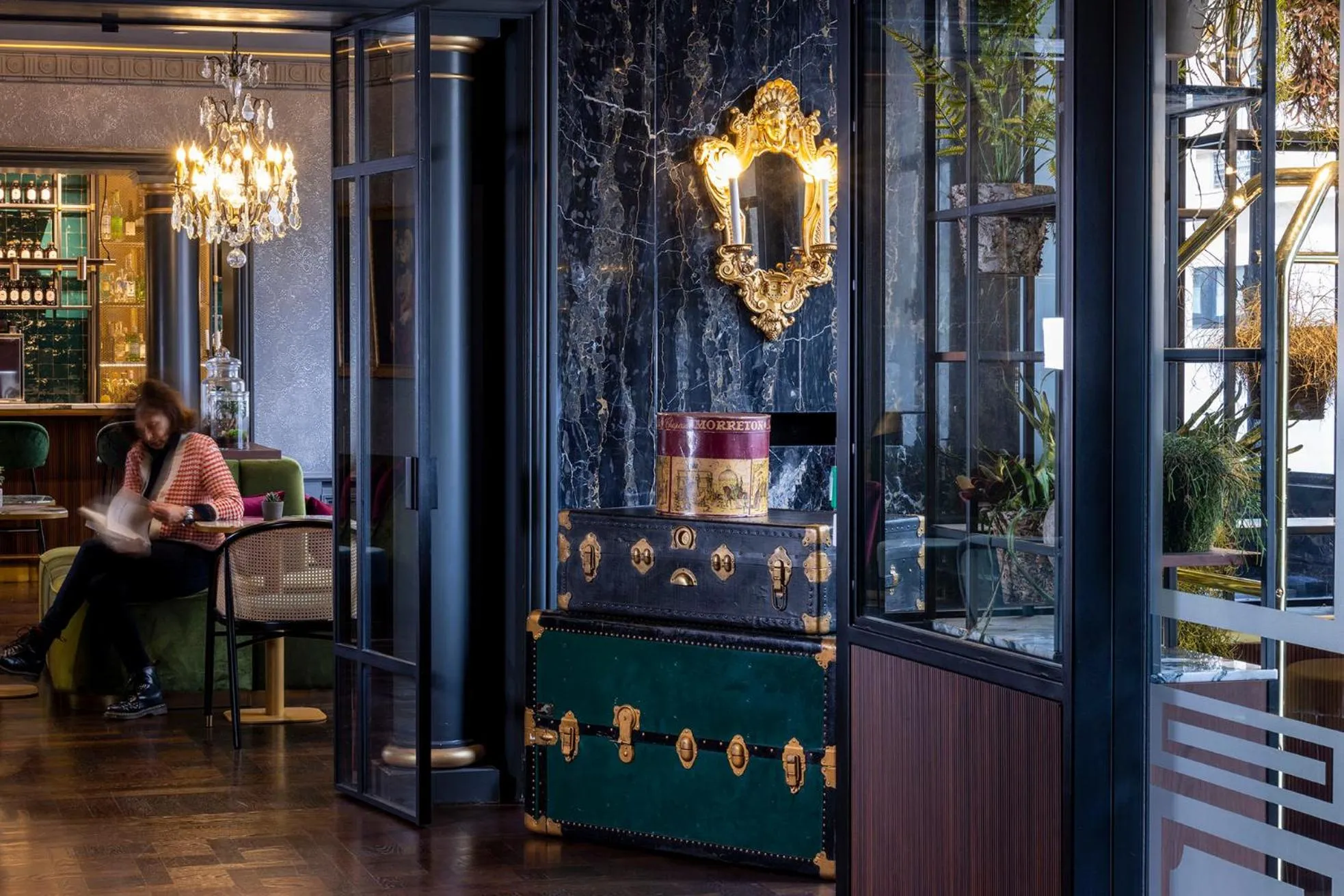 Lobby or reception in Victoria Palace Hotel