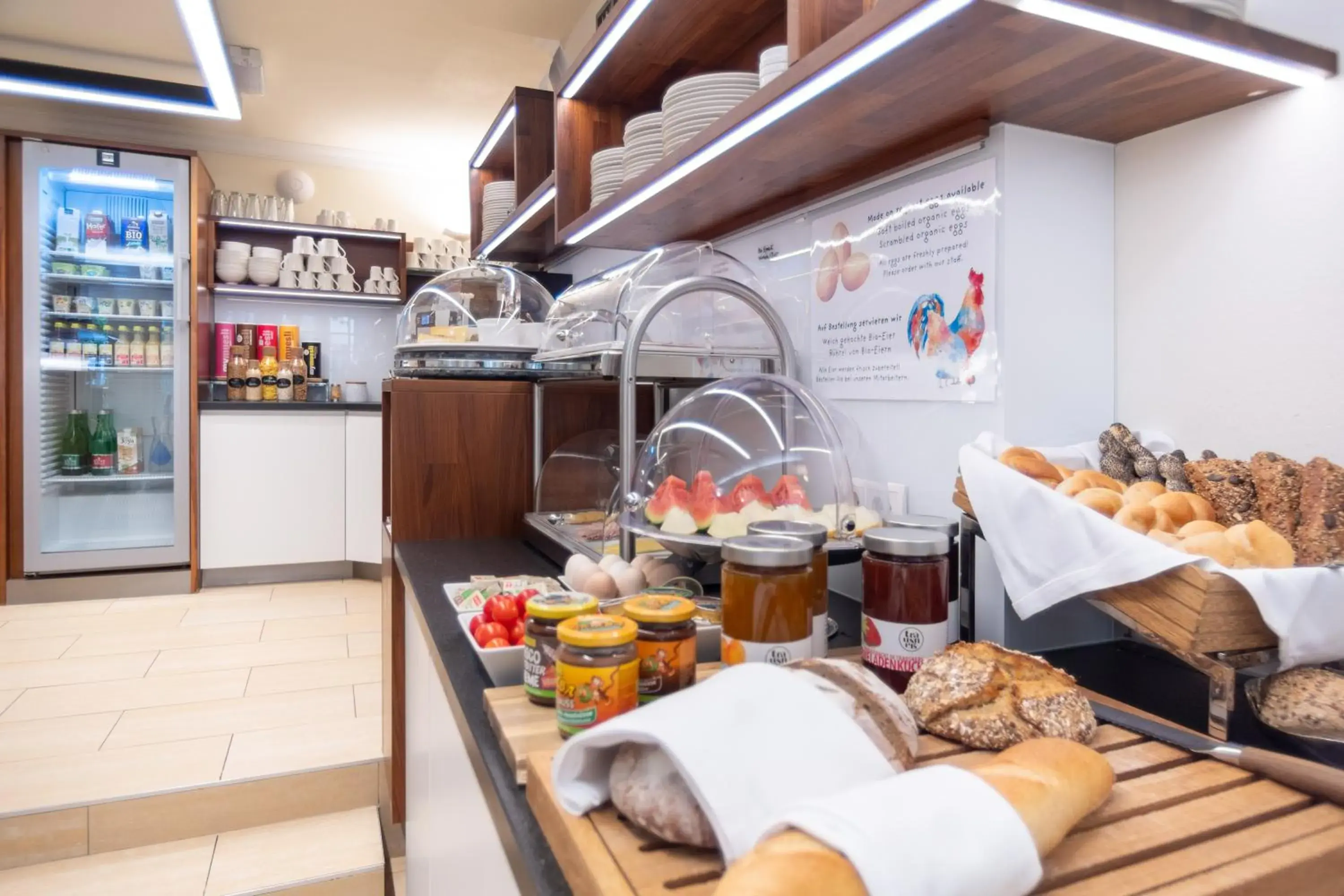 Buffet breakfast in Hotel Spiess & Spiess Buffet breakfast in Hotel Spiess & Spiess
