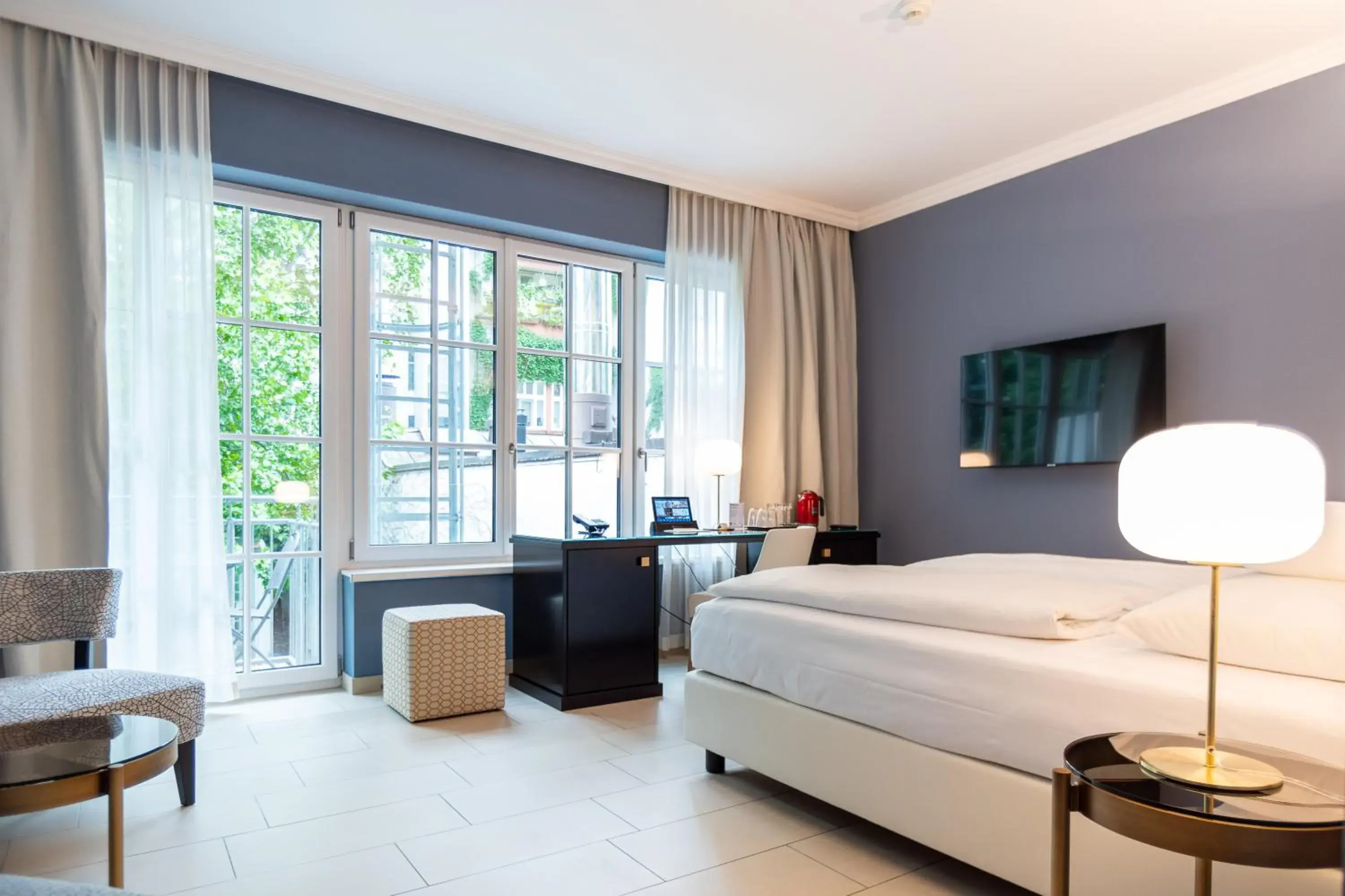 Suite with Garden View - single occupancy in Hotel Spiess & Spiess Suite with Garden View - single occupancy in Hotel Spiess & Spiess