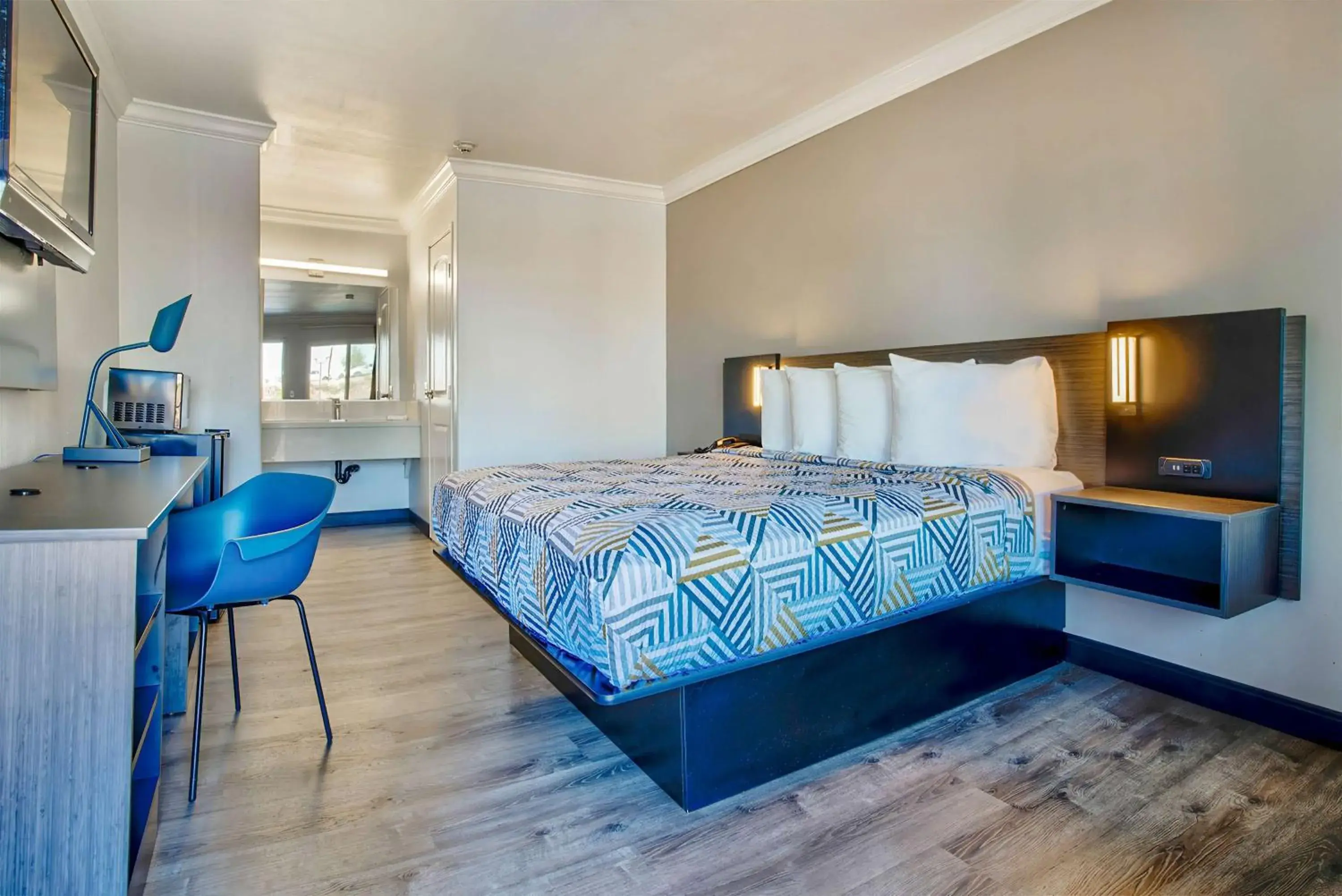 Bedroom, Bed in Motel 6-Menifee, CA Bedroom, Bed in Motel 6-Menifee, CA