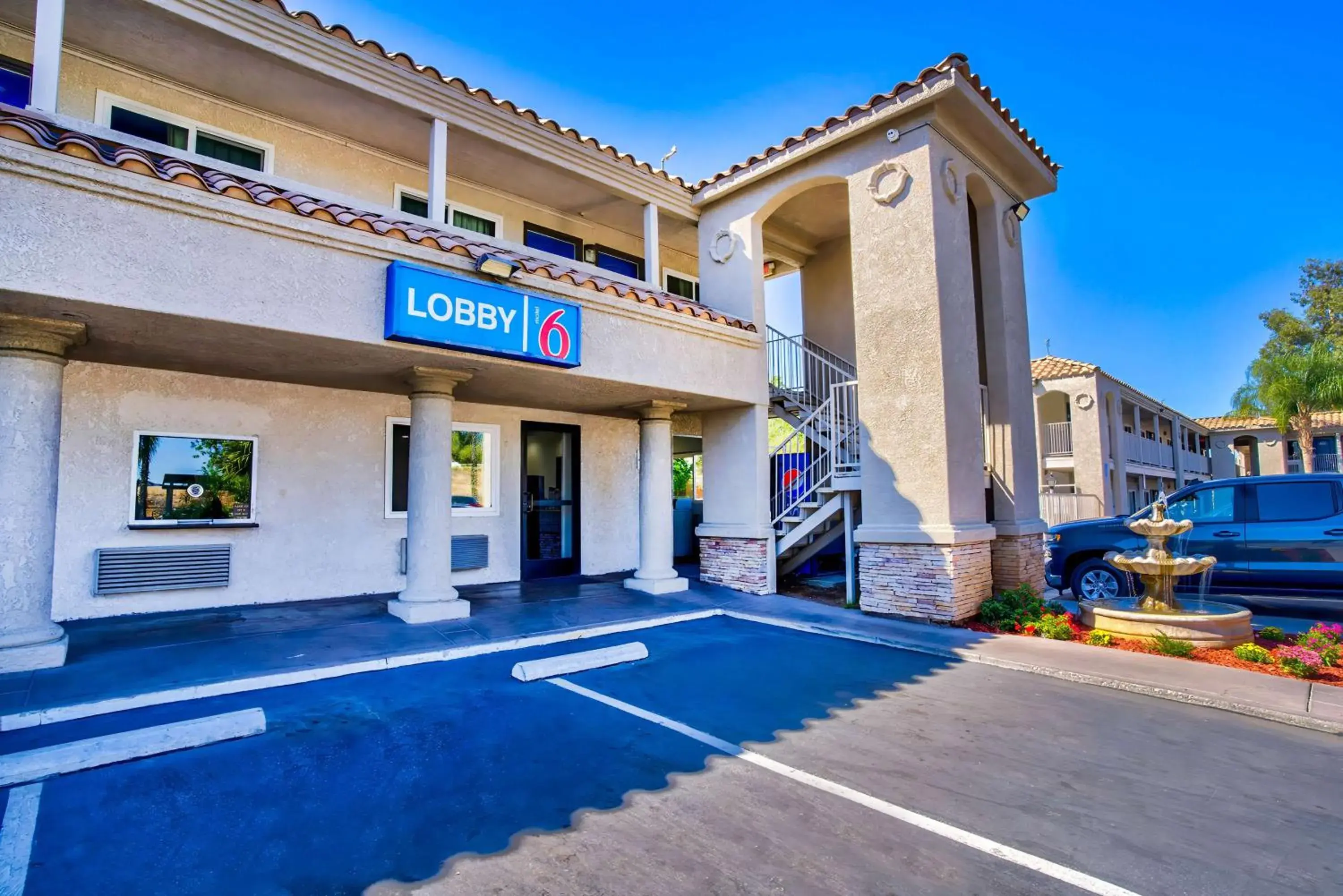 Property building in Motel 6-Menifee, CA Property building in Motel 6-Menifee, CA
