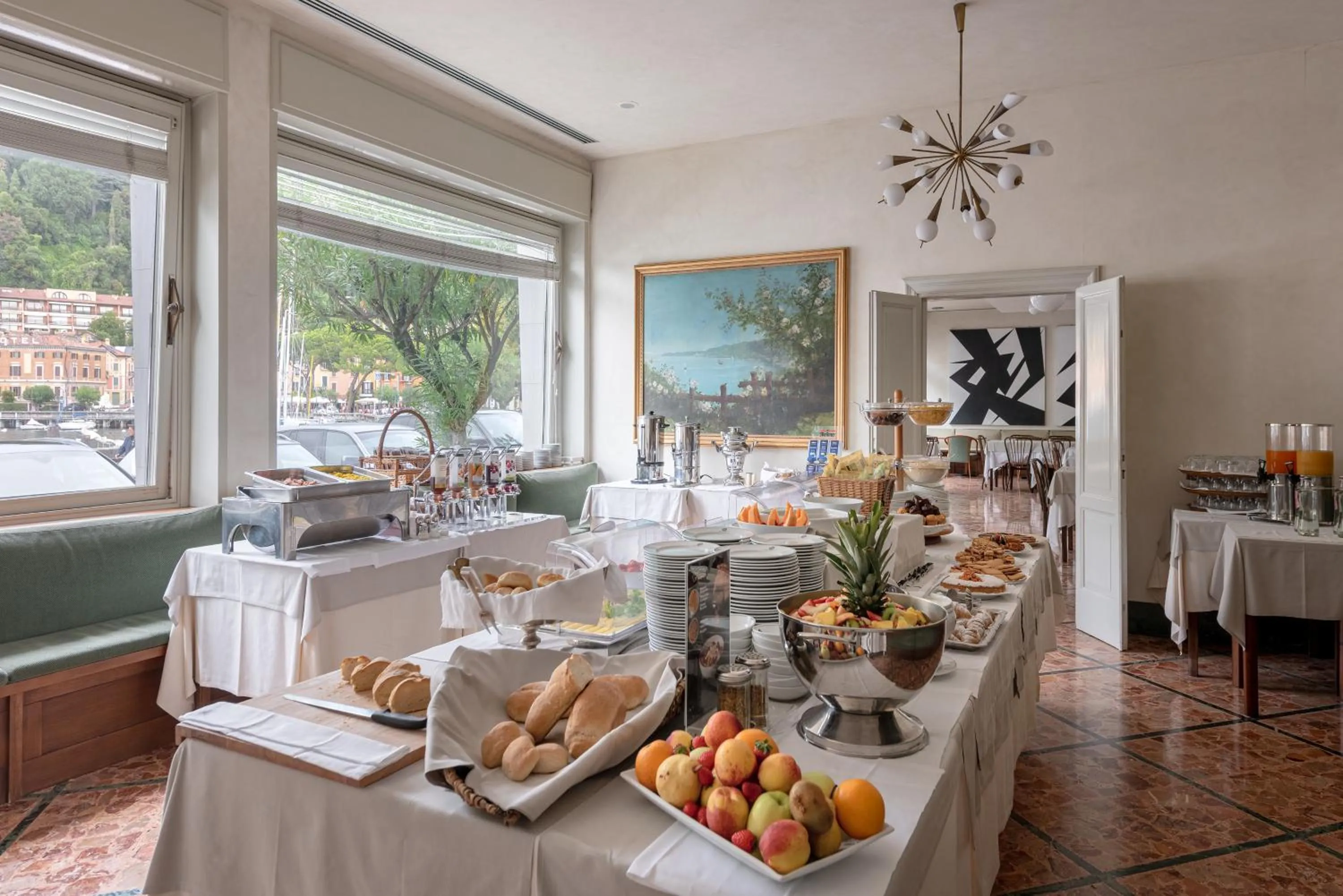 Italian breakfast in Hotel Milano