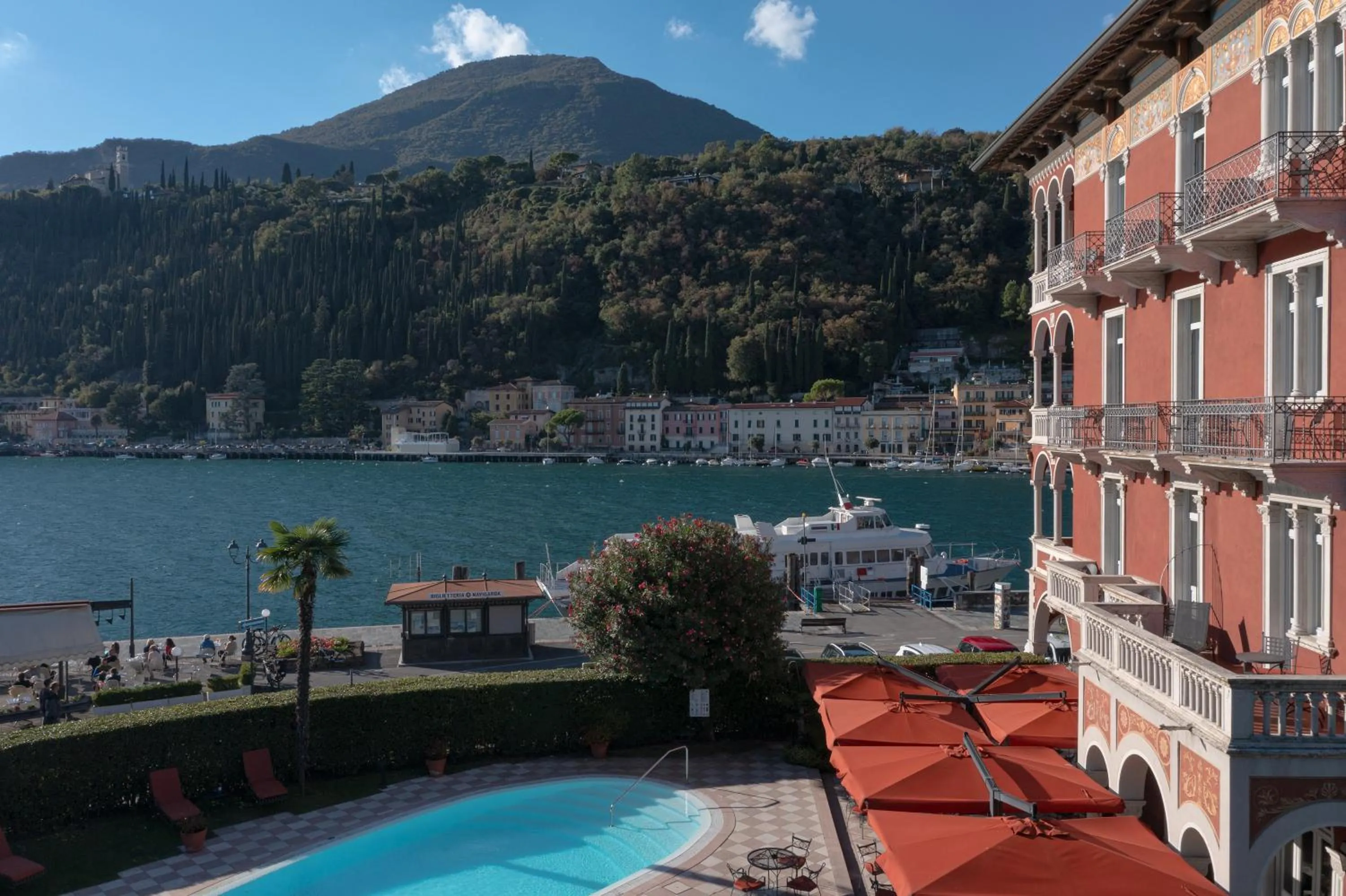 Lake view in Hotel Milano