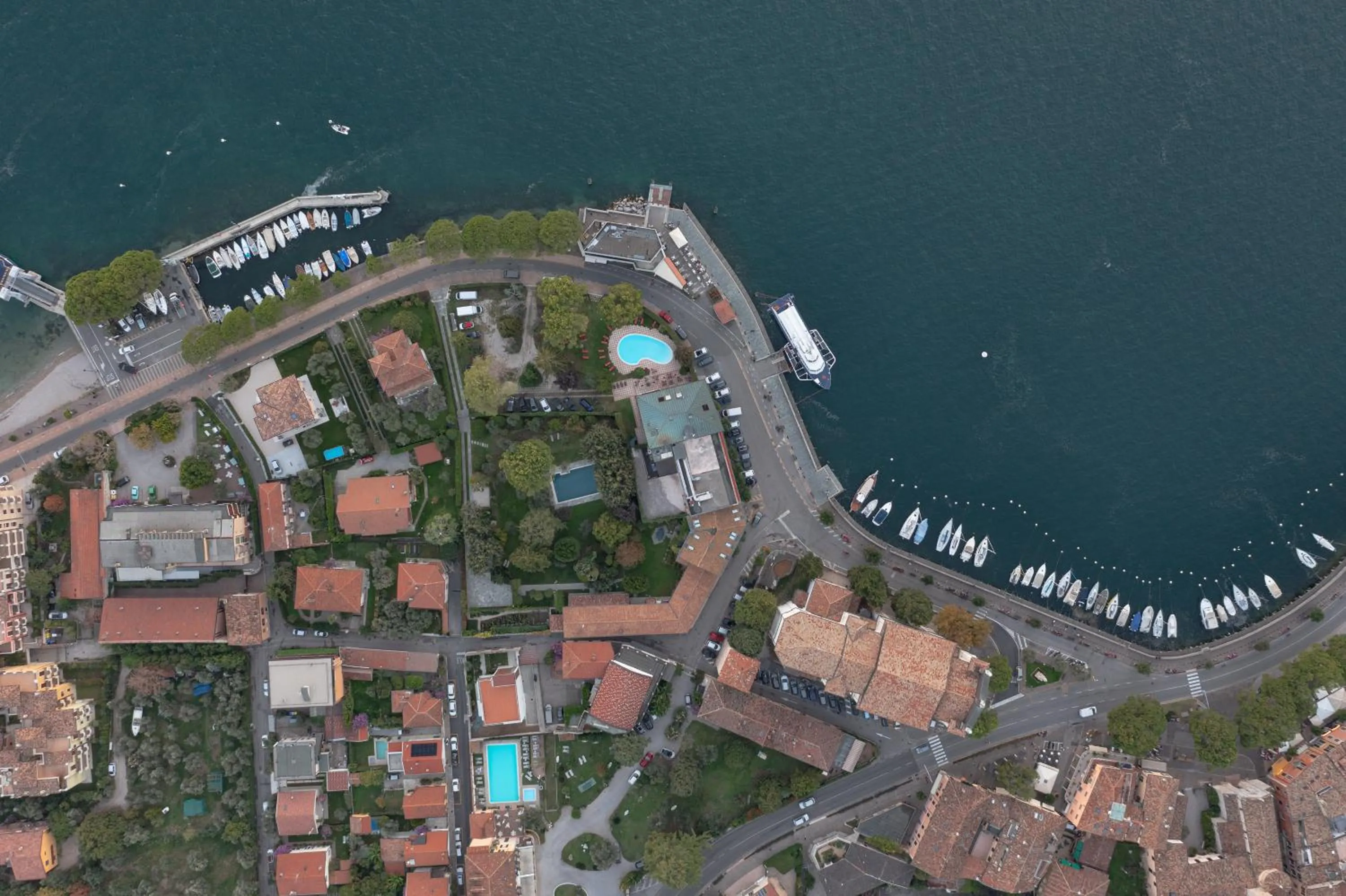 Lake view in Hotel Milano