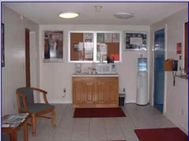 Decorative detail in Port Lodge Motel