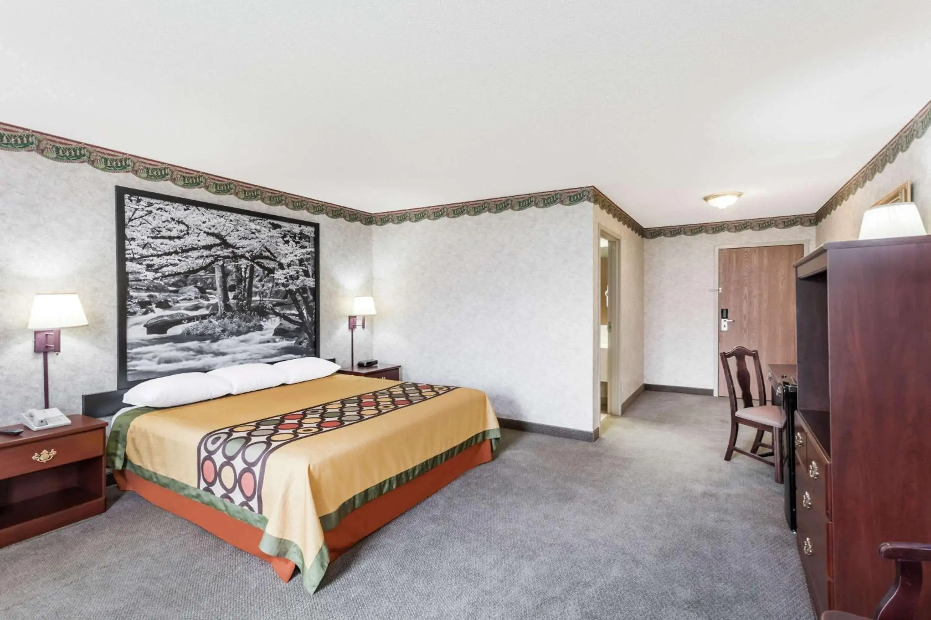 Photo of the whole room, Bed in Super 8 by Wyndham Erwin, I-26 Exit 37 Photo of the whole room, Bed in Super 8 by Wyndham Erwin, I-26 Exit 37