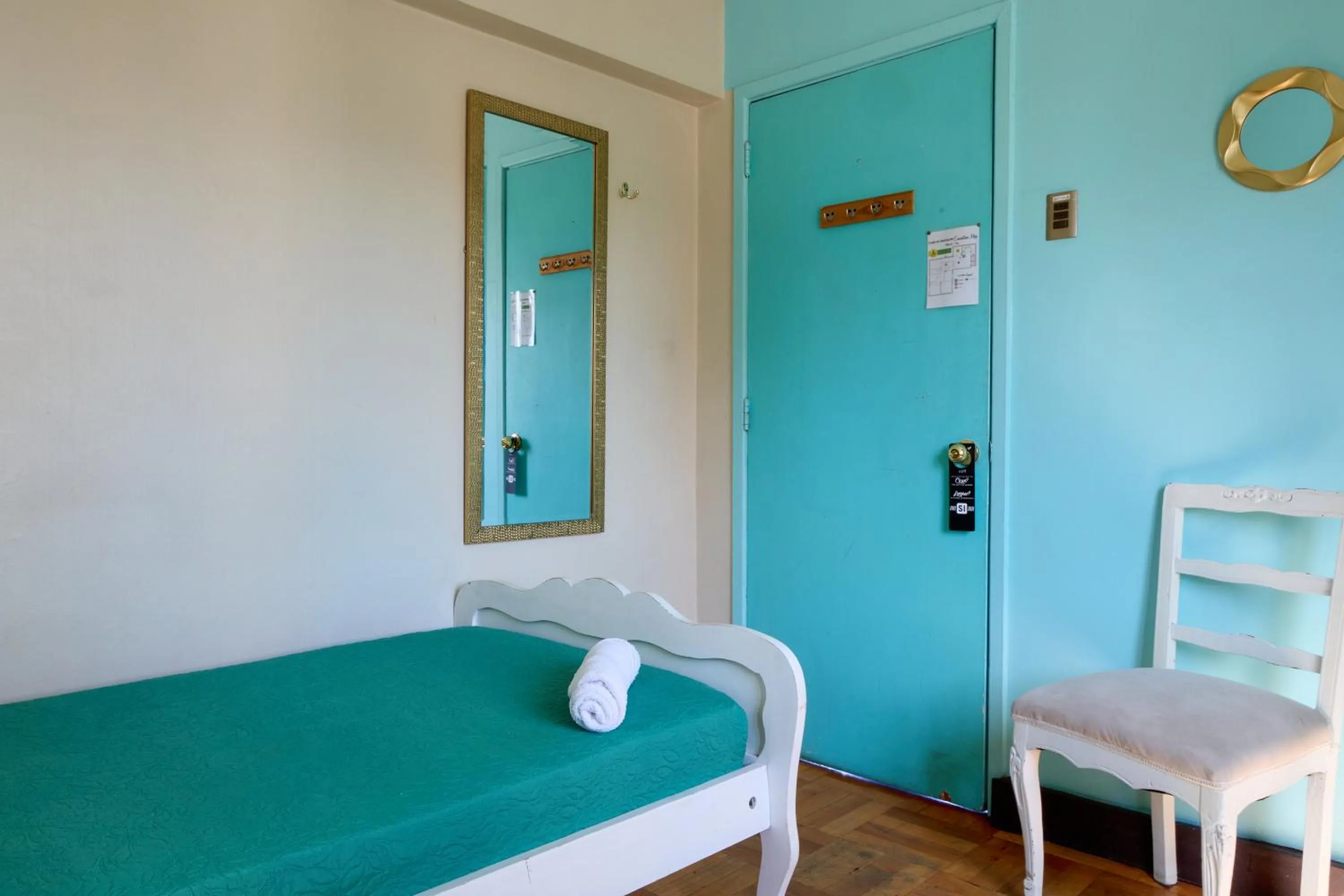 Bed in Hostal Providencia