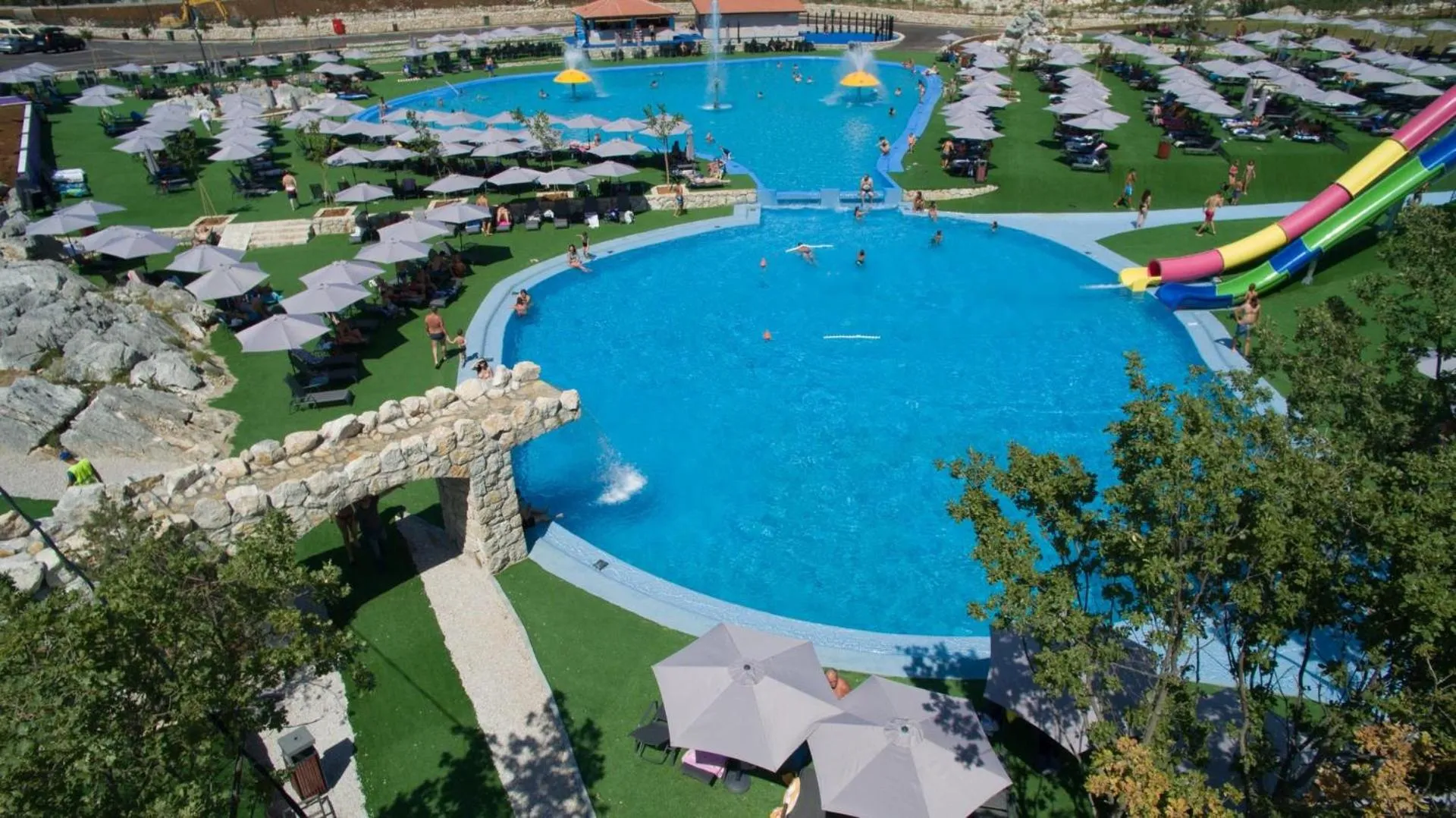 Aqua park in SL OLIMP