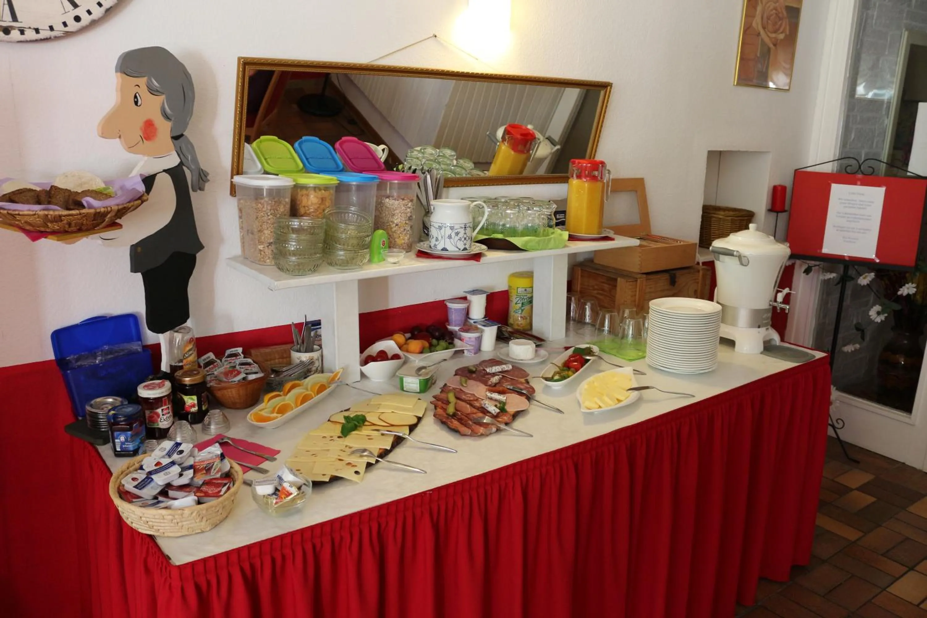 Breakfast in Pension Fernblick