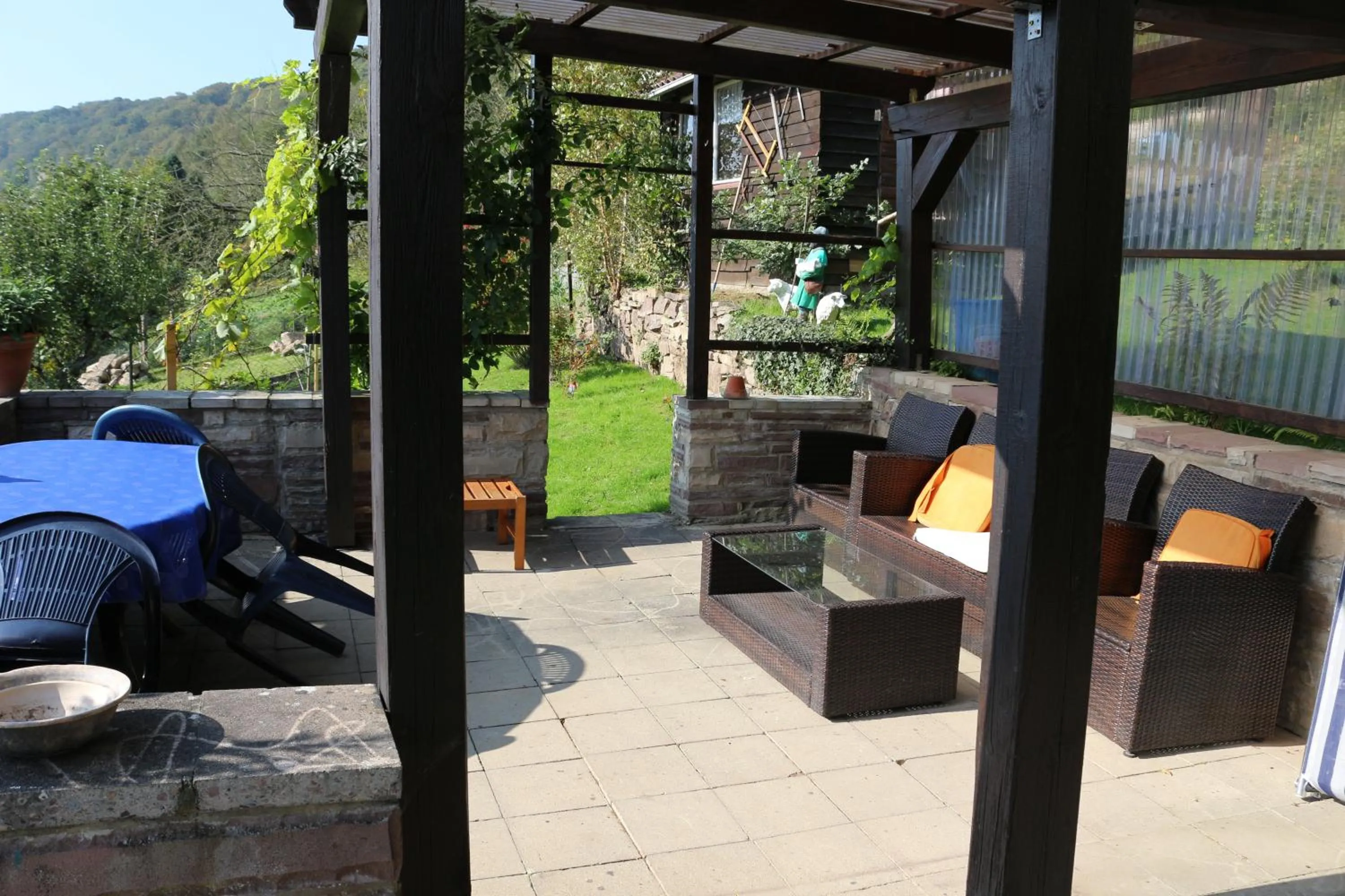 Balcony/Terrace in Pension Fernblick