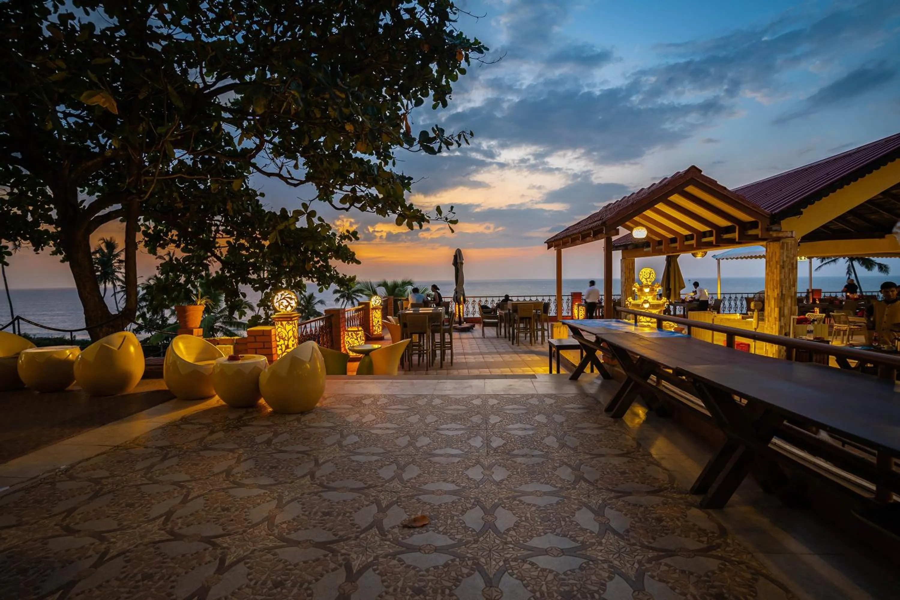 On site in Alcove Resort Vagator