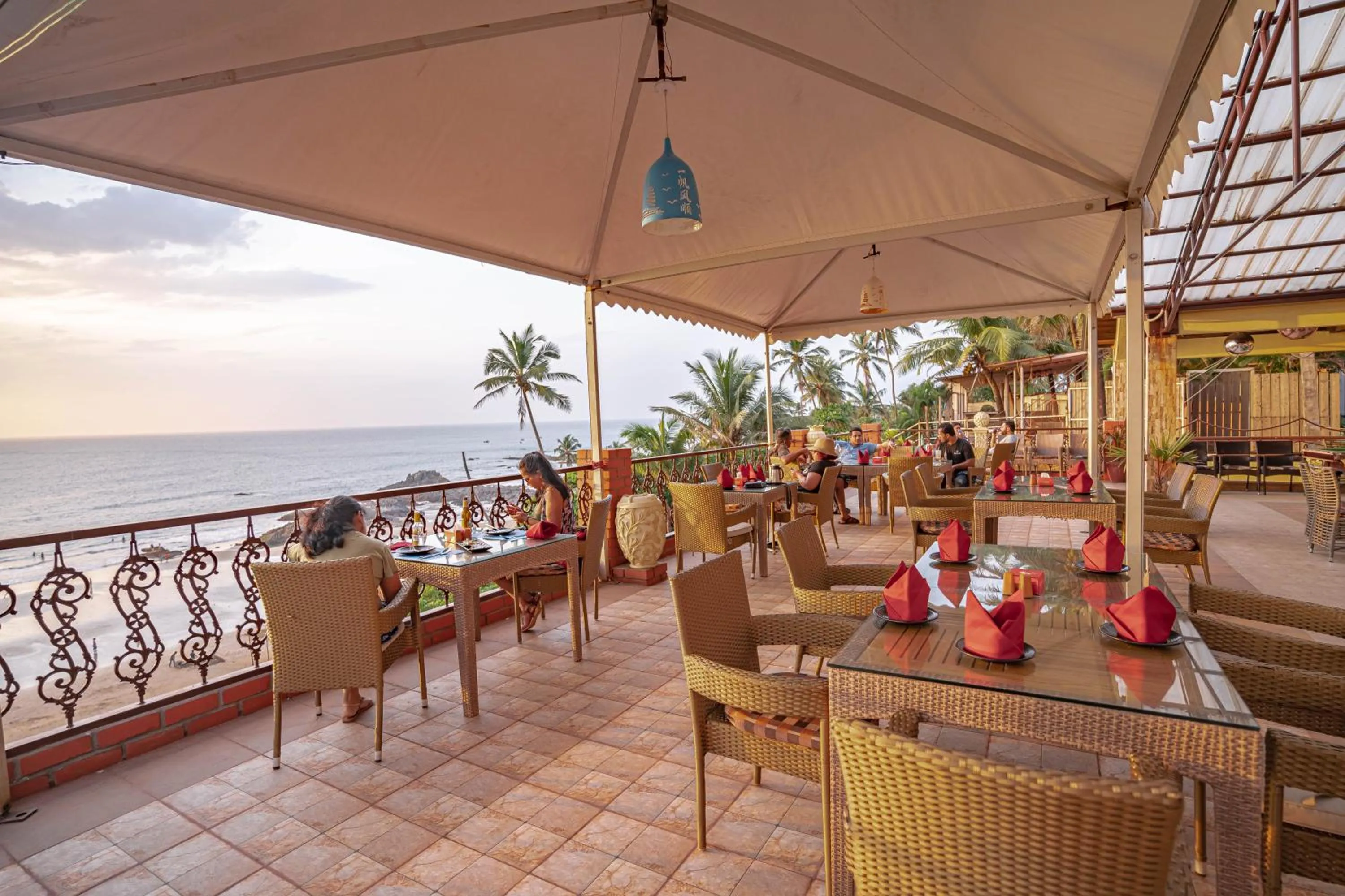 On site in Alcove Resort Vagator