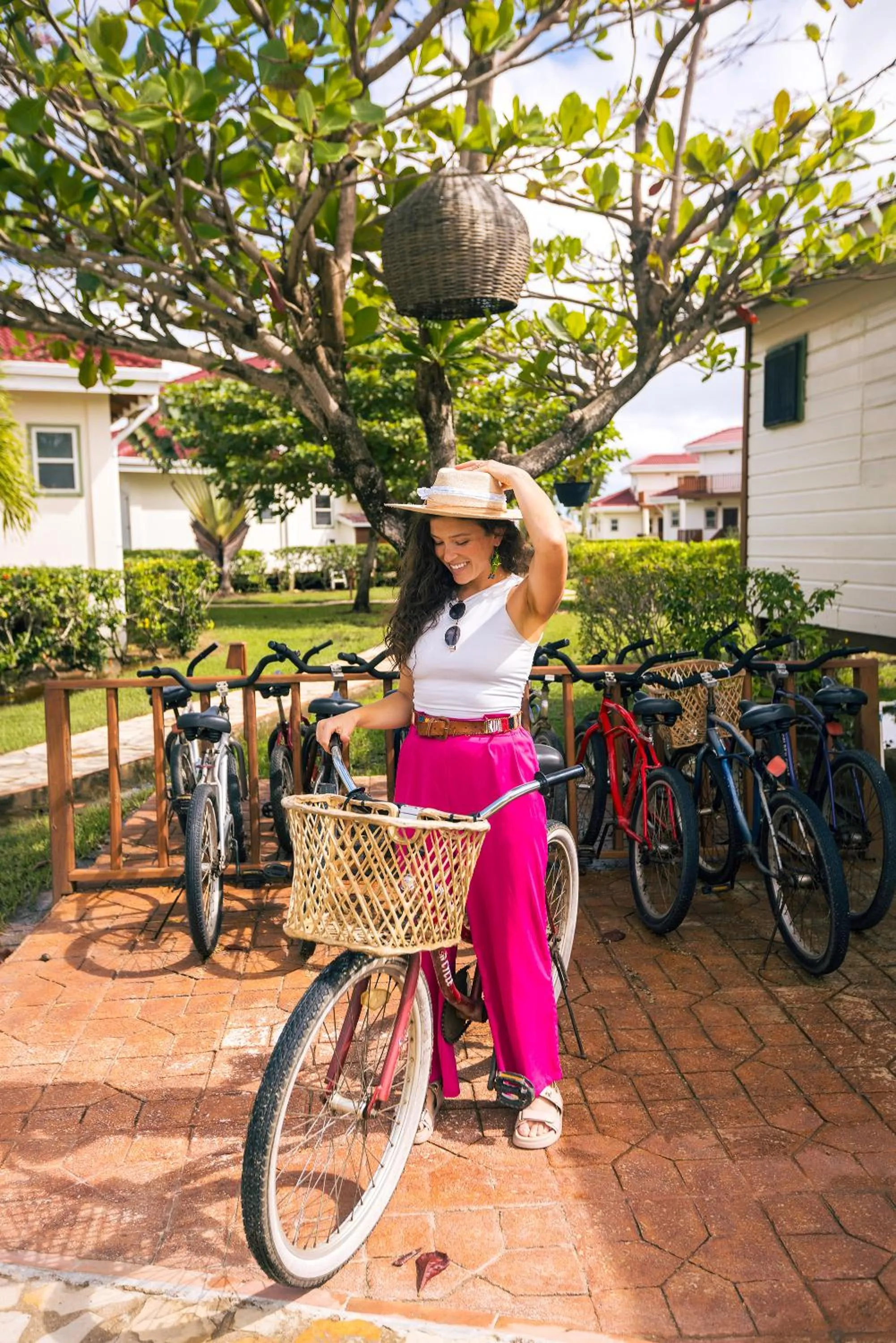 Cycling in Hopkins Bay Belize a Muy'Ono Resort