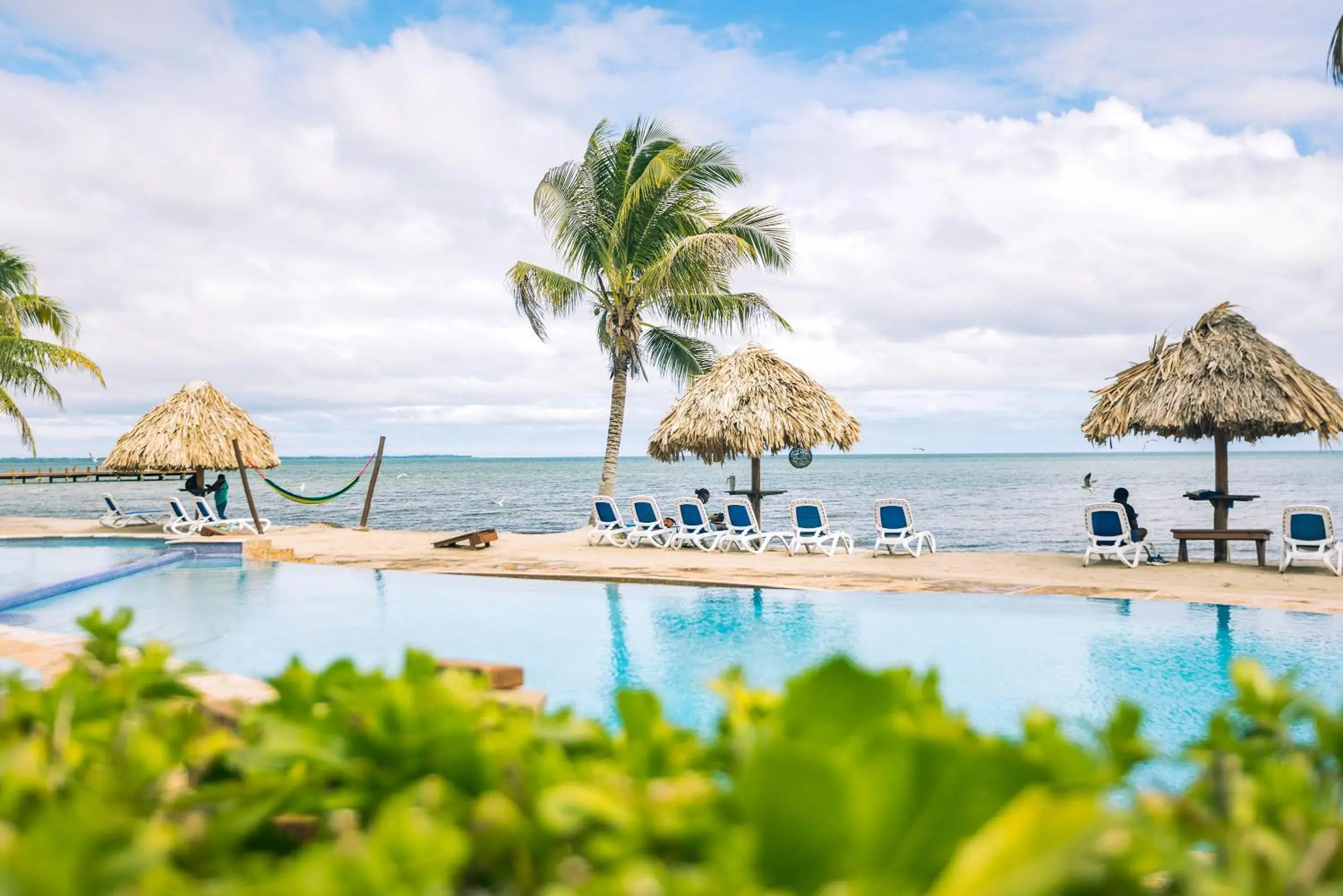 Swimming pool in Hopkins Bay Belize a Muy'Ono Resort Swimming pool in Hopkins Bay Belize a Muy'Ono Resort