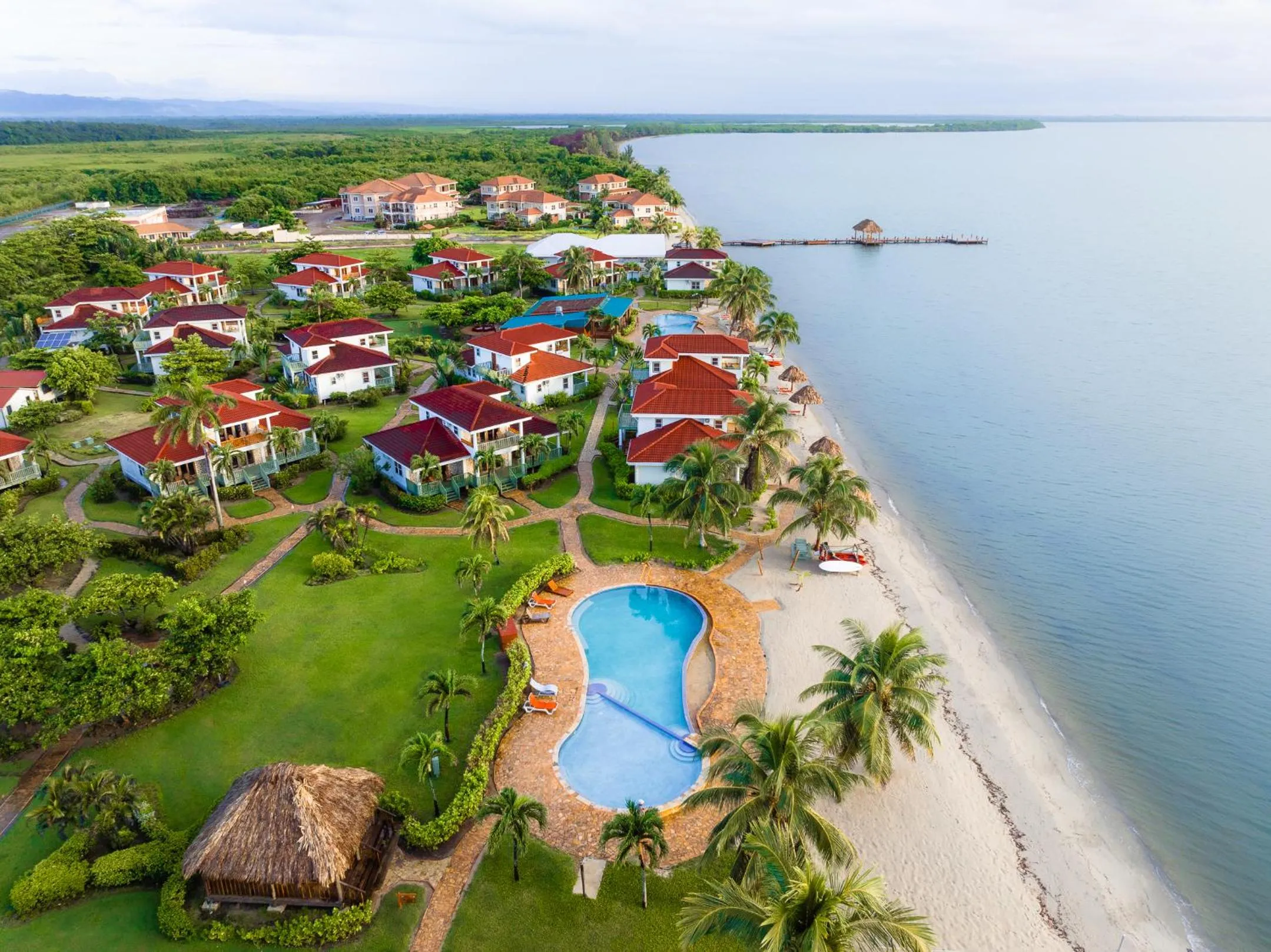 Property building in Hopkins Bay Belize a Muy'Ono Resort