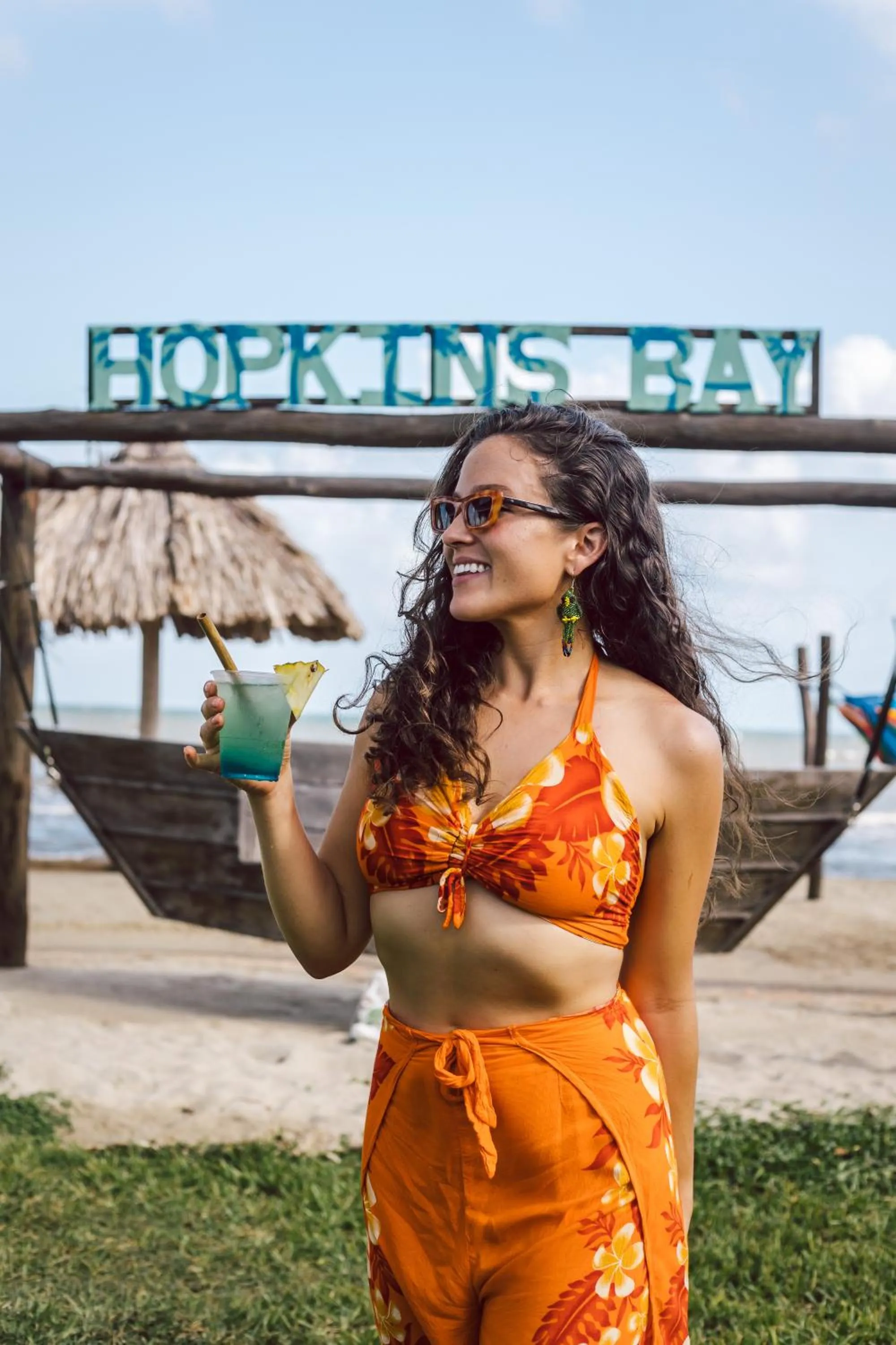 Drinks in Hopkins Bay Belize a Muy'Ono Resort