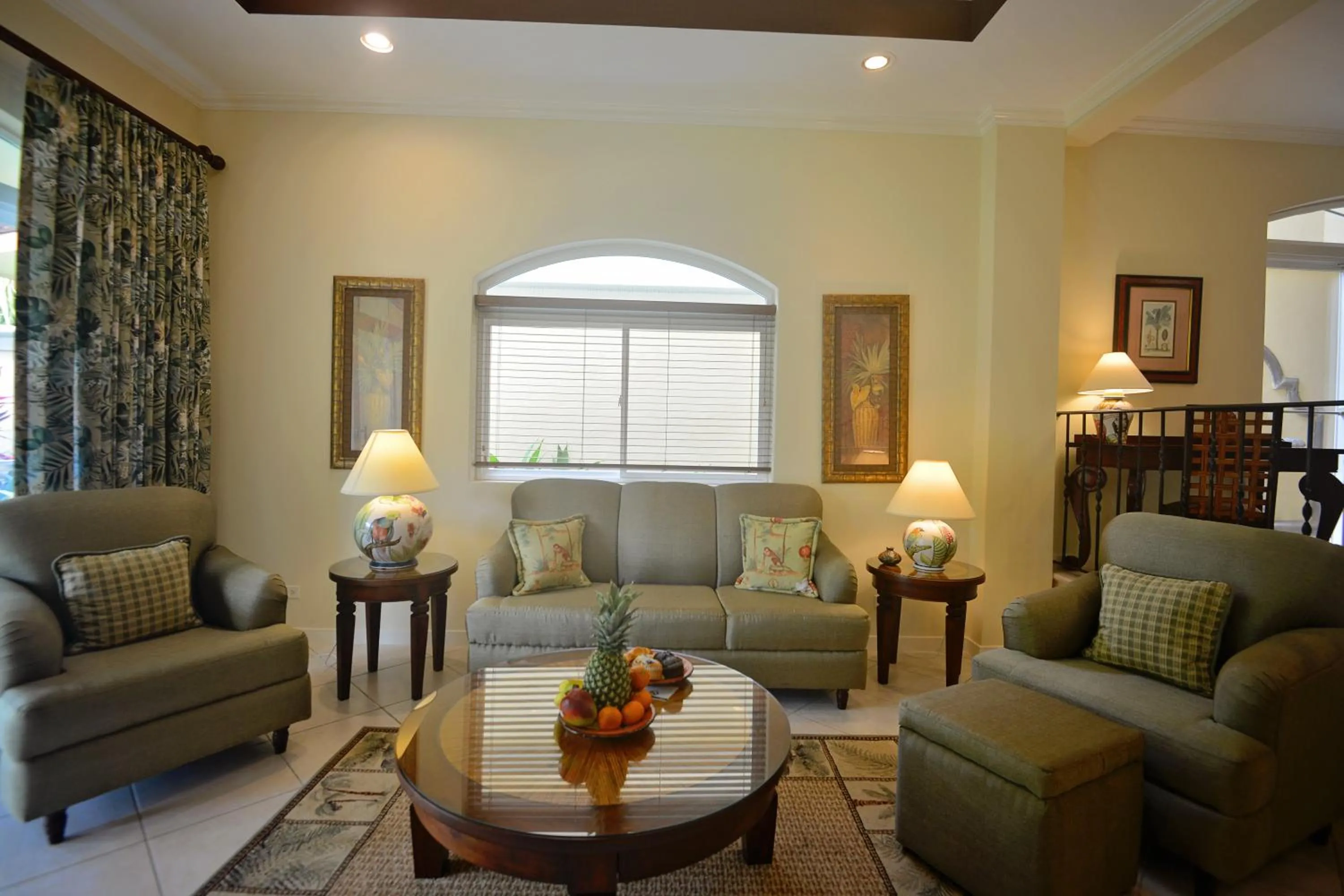 Living room in HRG Condos at Los Sueños