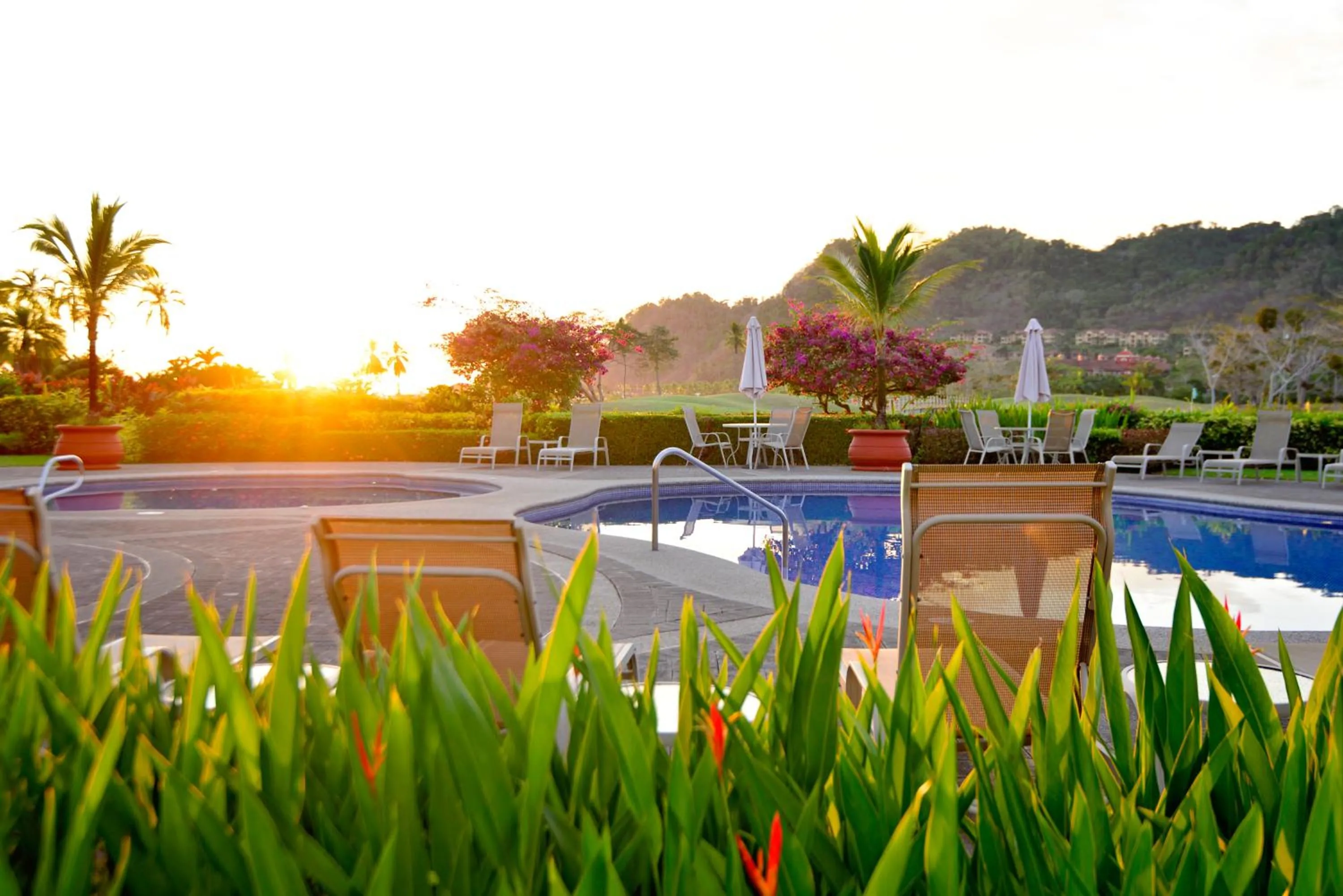 Swimming pool in HRG Condos at Los Sueños