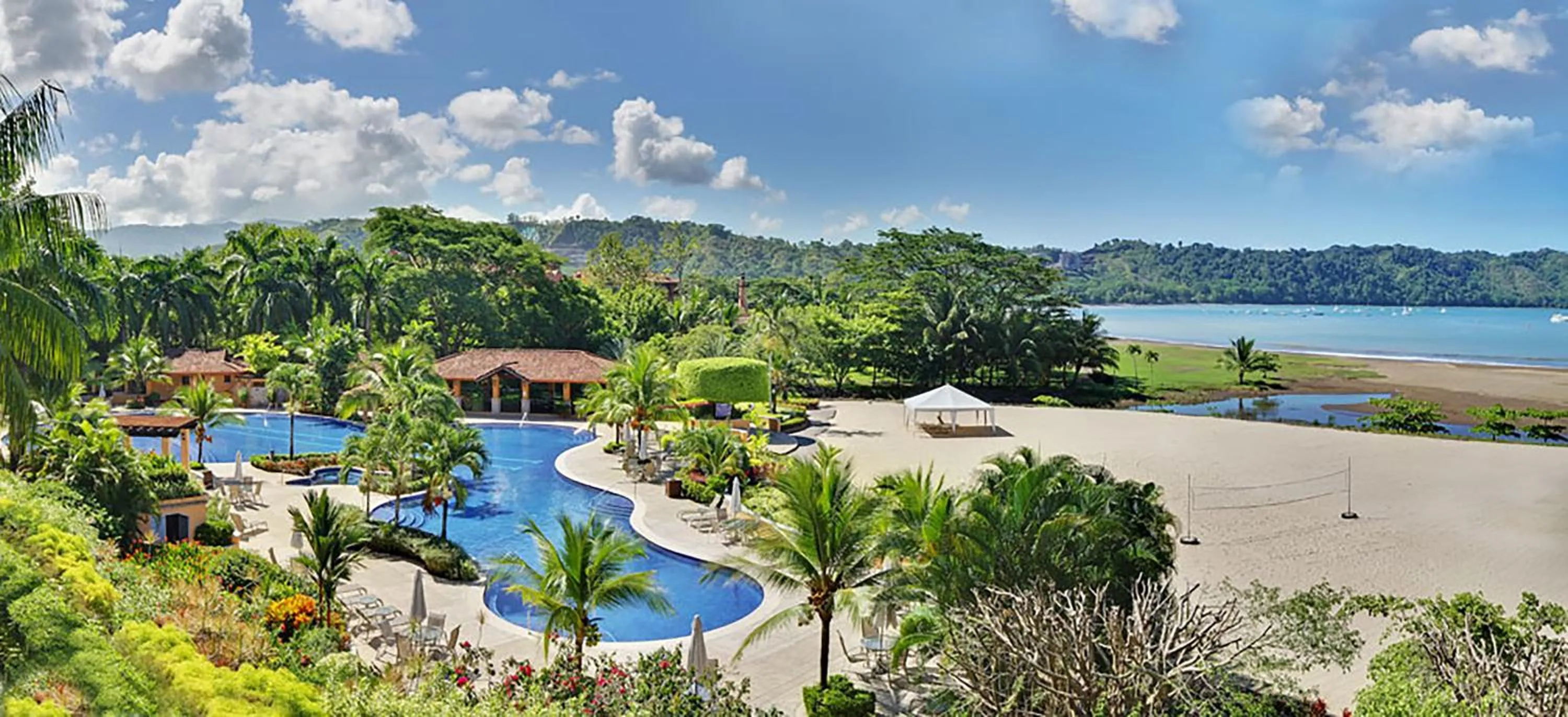 Garden view in HRG Condos at Los Sueños
