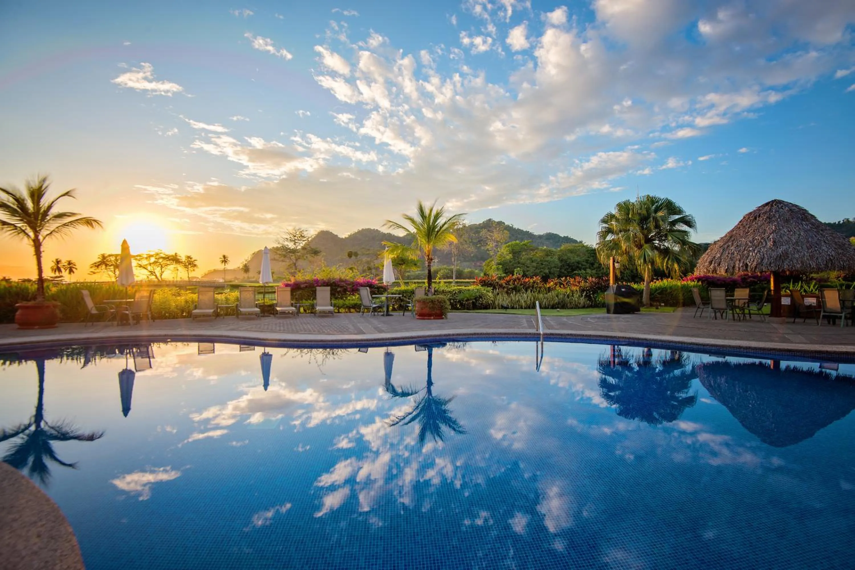 Swimming pool in HRG Condos at Los Sueños
