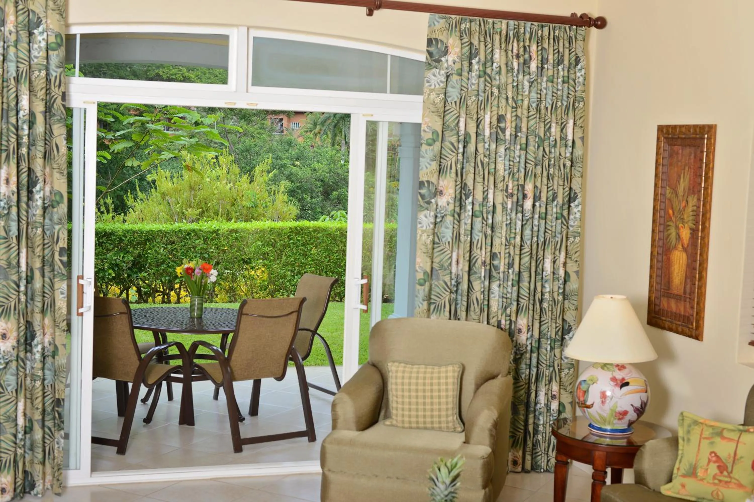 Living room in HRG Condos at Los Sueños