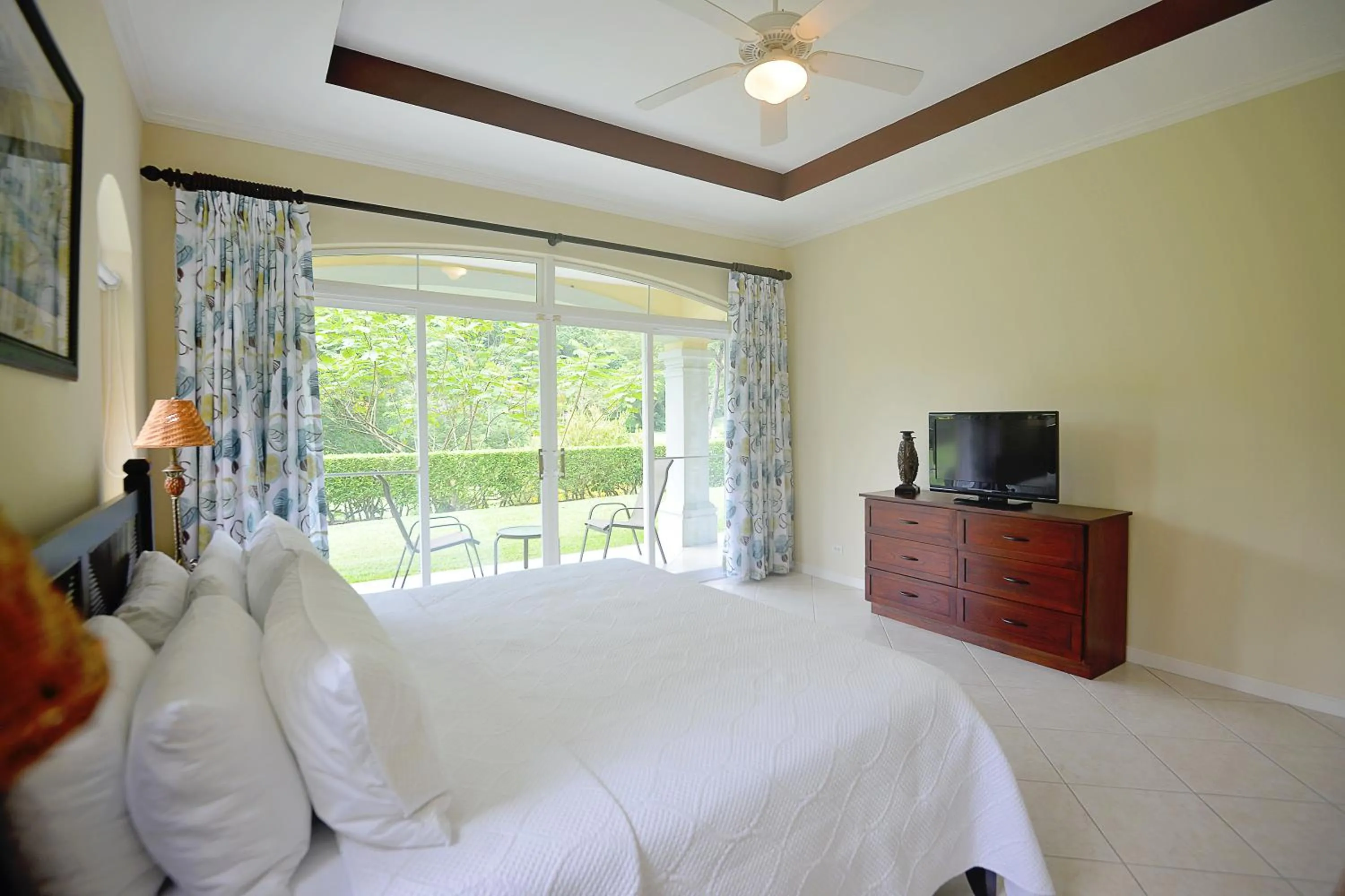 Bedroom, Bed in HRG Condos at Los Sueños