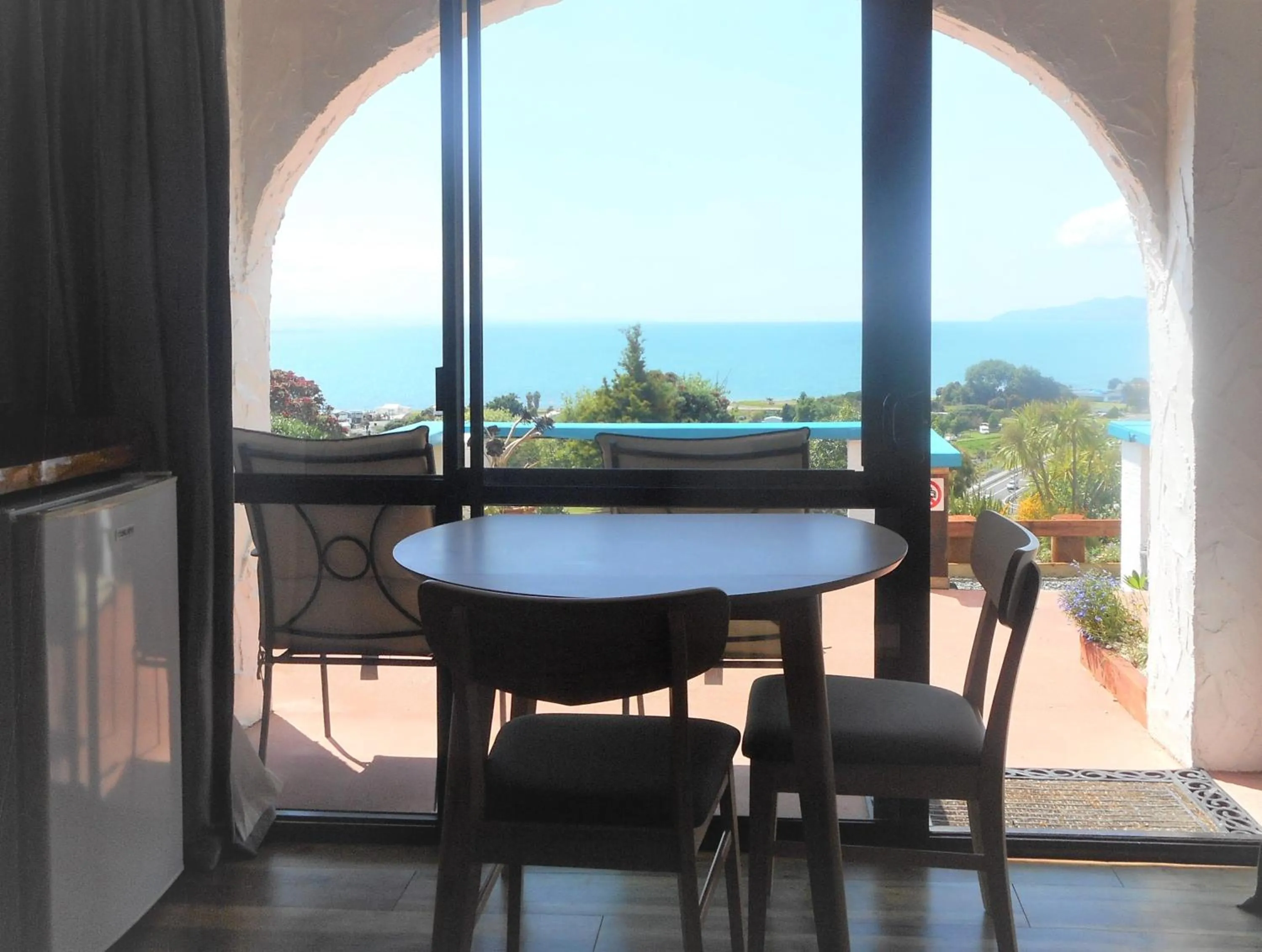 Sea view in Te Aputa Lodge formerly La Casa Te Puru Lodge