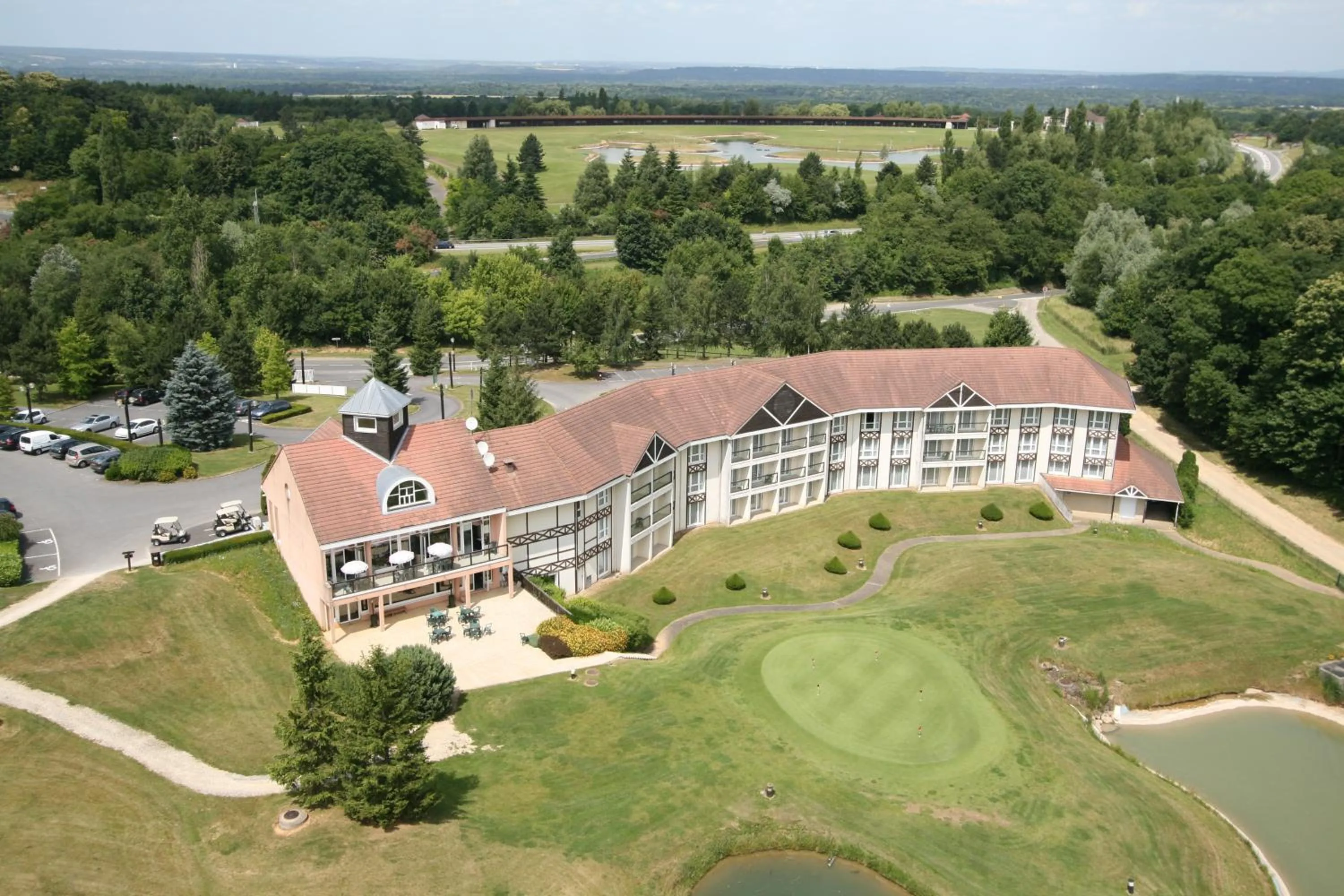 Bird's eye view in Golf Hotel de Mont Griffon