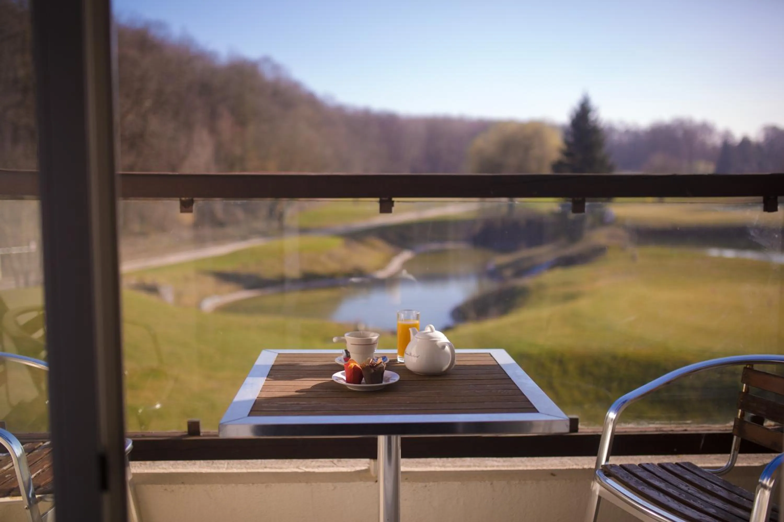 Balcony/Terrace in Golf Hotel de Mont Griffon