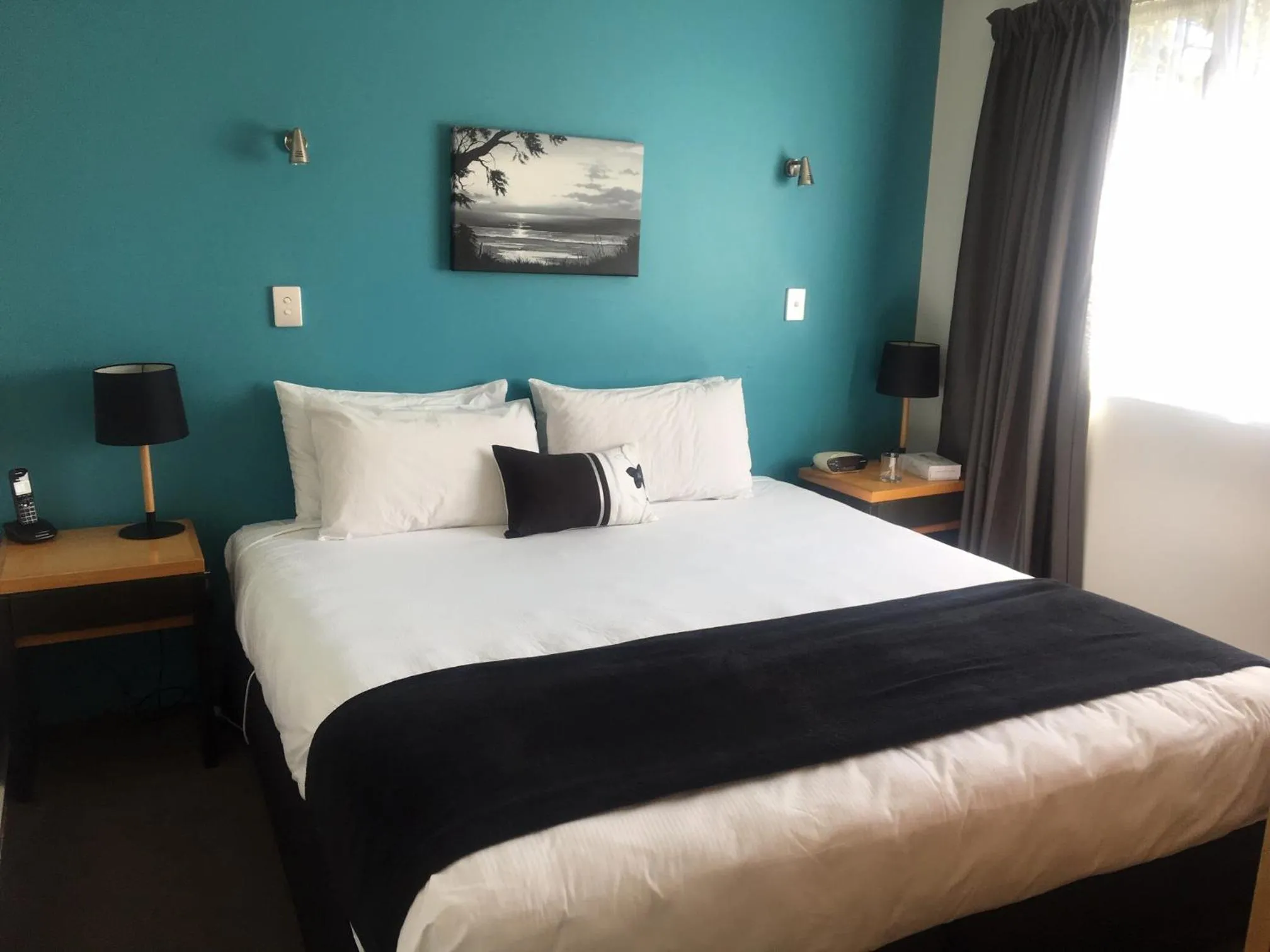 Bedroom, Bed in FYFFE on Riccarton